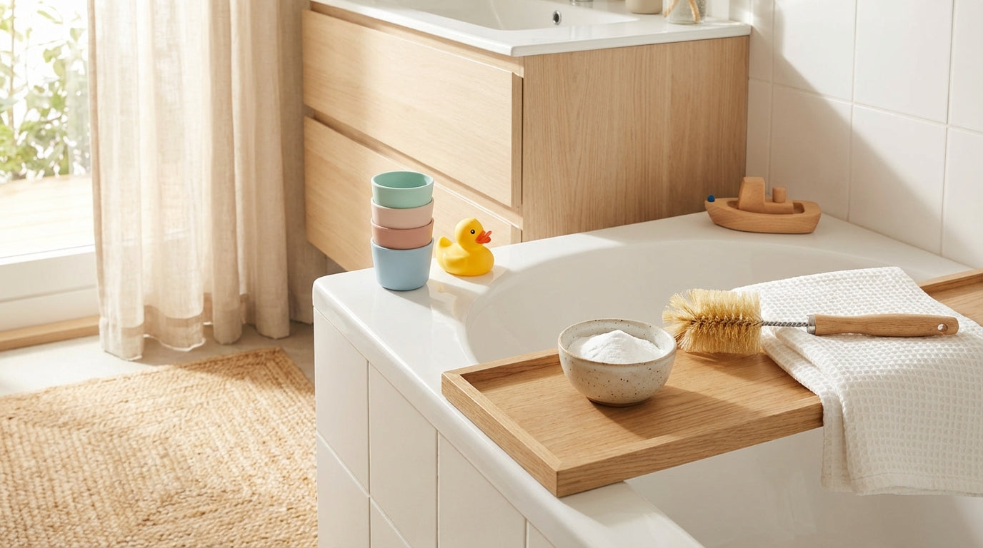 Wie reinigt man Badewannenspielzeug? Anleitung gegen Schimmel