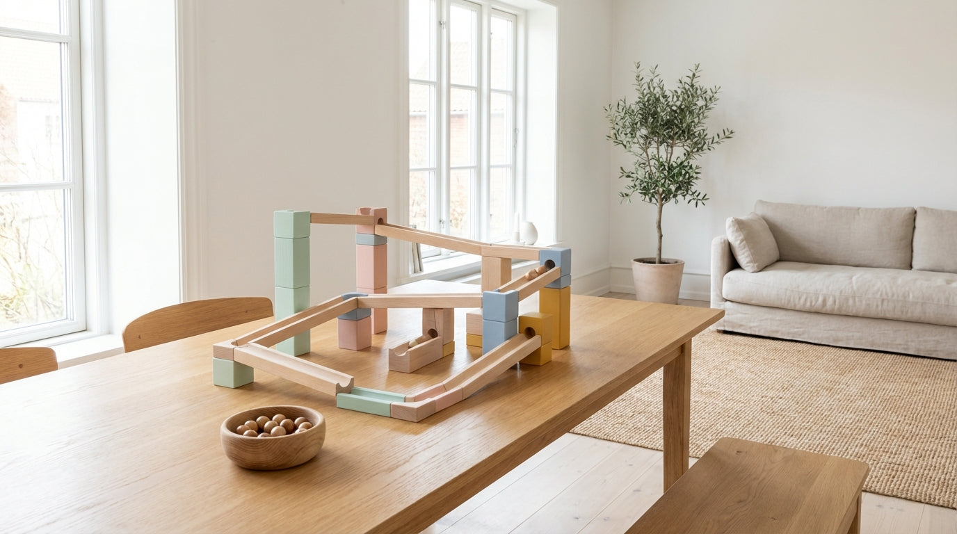 Große Kugelbahn Holz: Bausätze, Tipps & Spielideen ab 3 Jahren