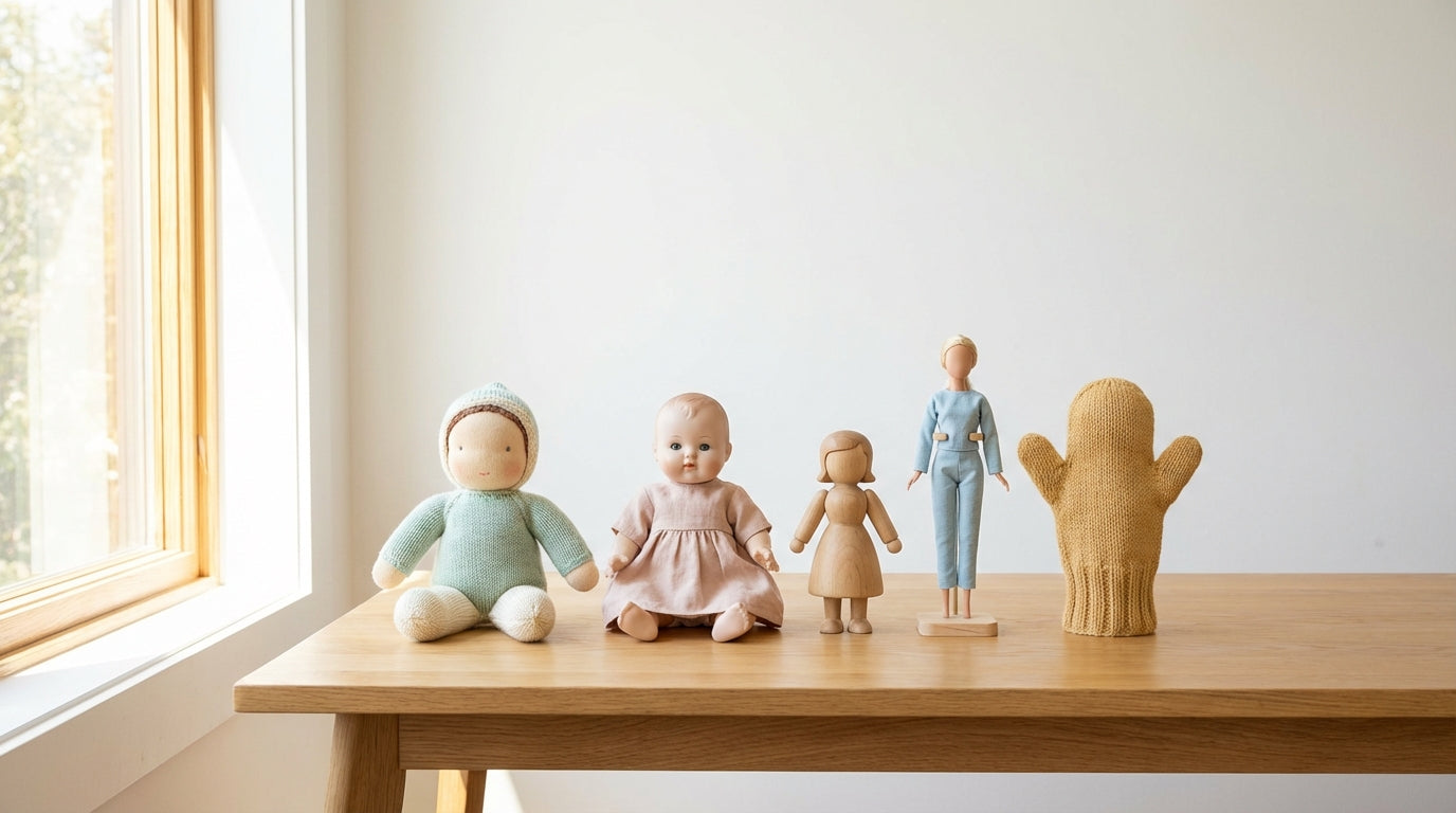 Puppenarten im Vergleich: Welche Puppe passt zu welchem Kind?