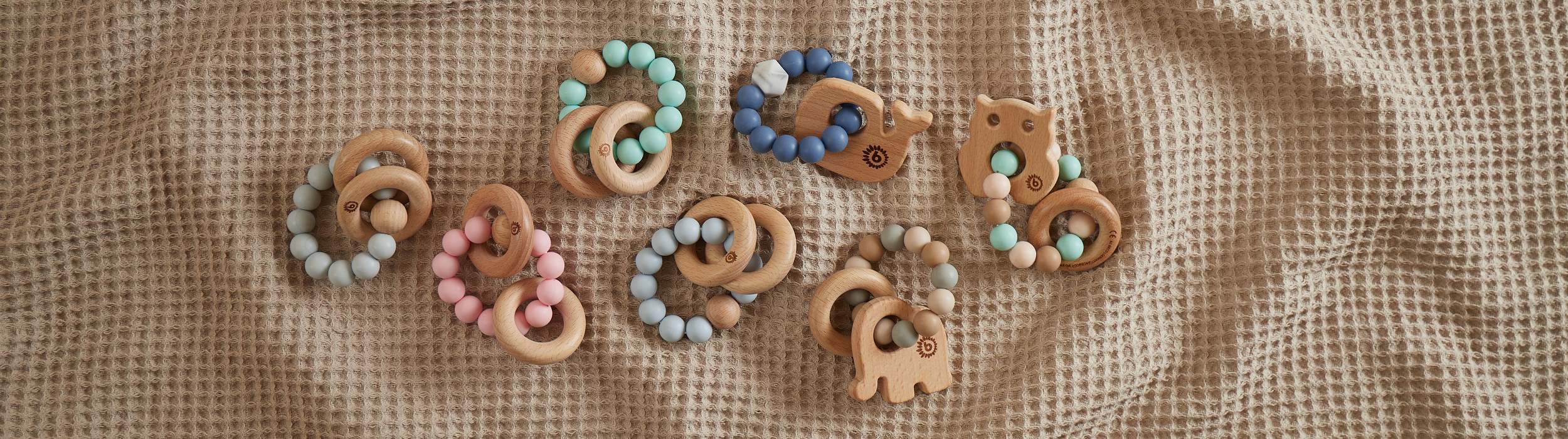 Rasseln und Beißringe Shopify