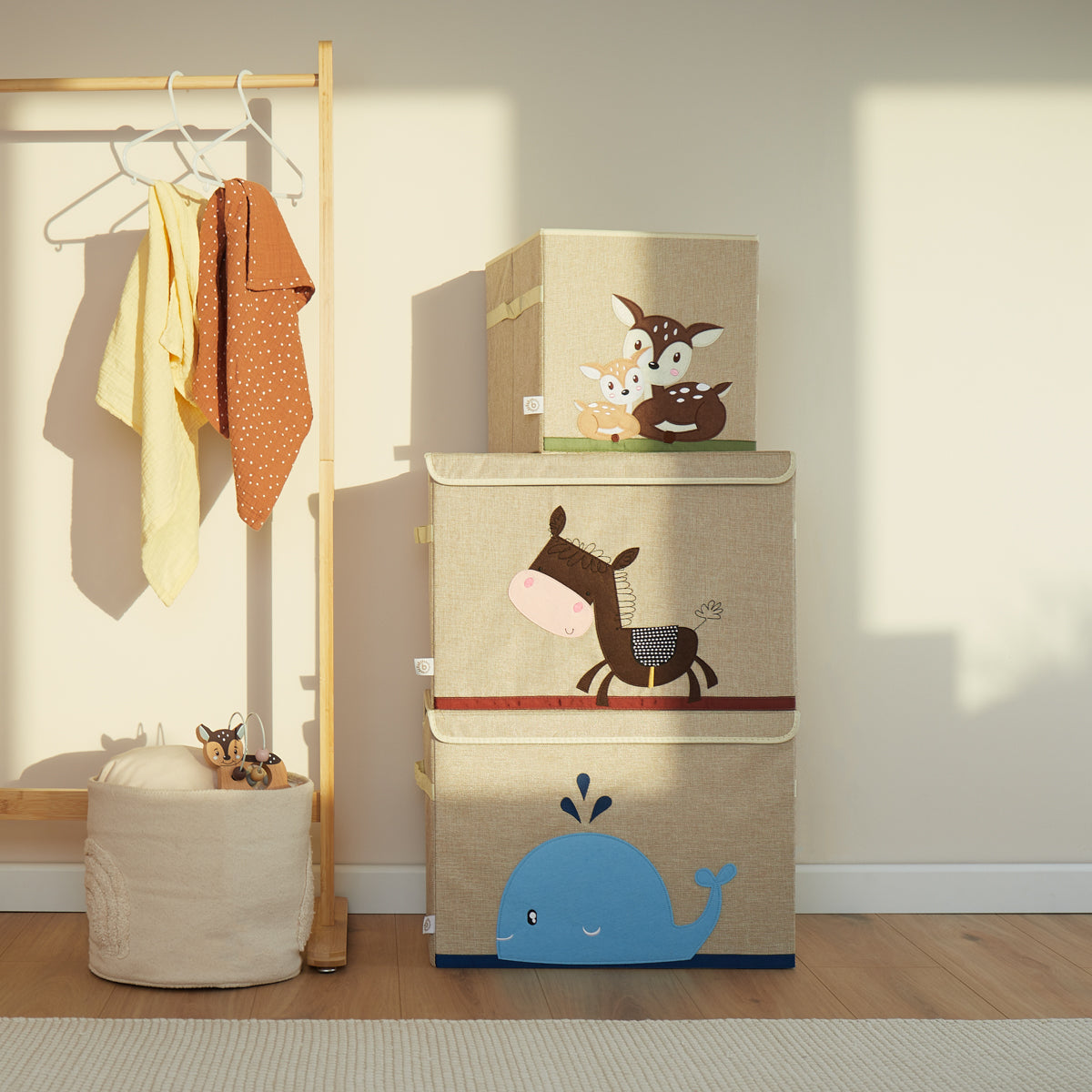 Scatola portaoggetti balena con coperchio