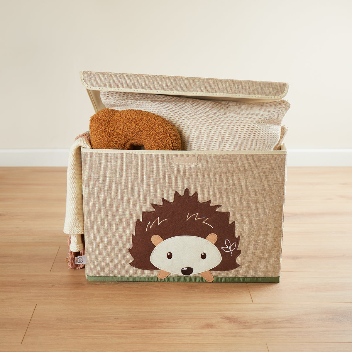 Boîte de rangement hérisson avec couvercle