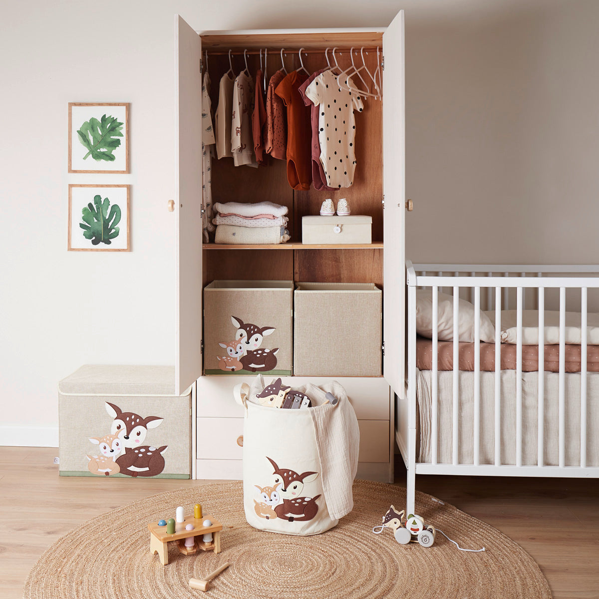 Panier de rangement faons