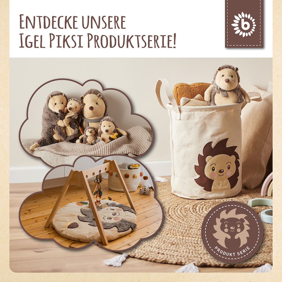 Scatola portaoggetti Riccio Piksi