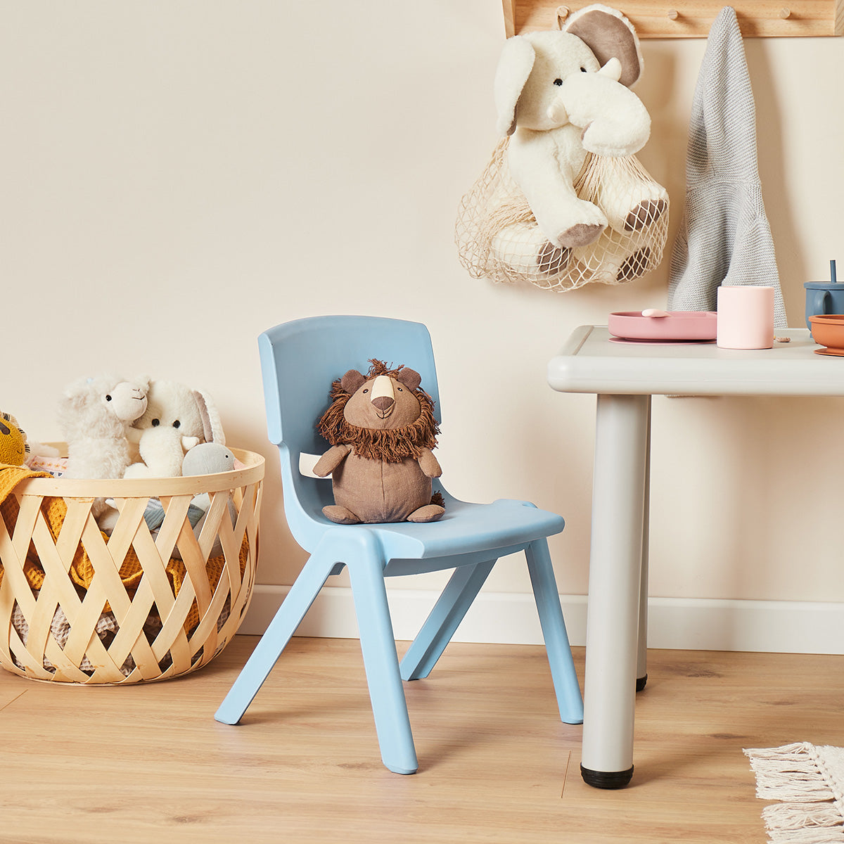 Chaise enfant hazy blue