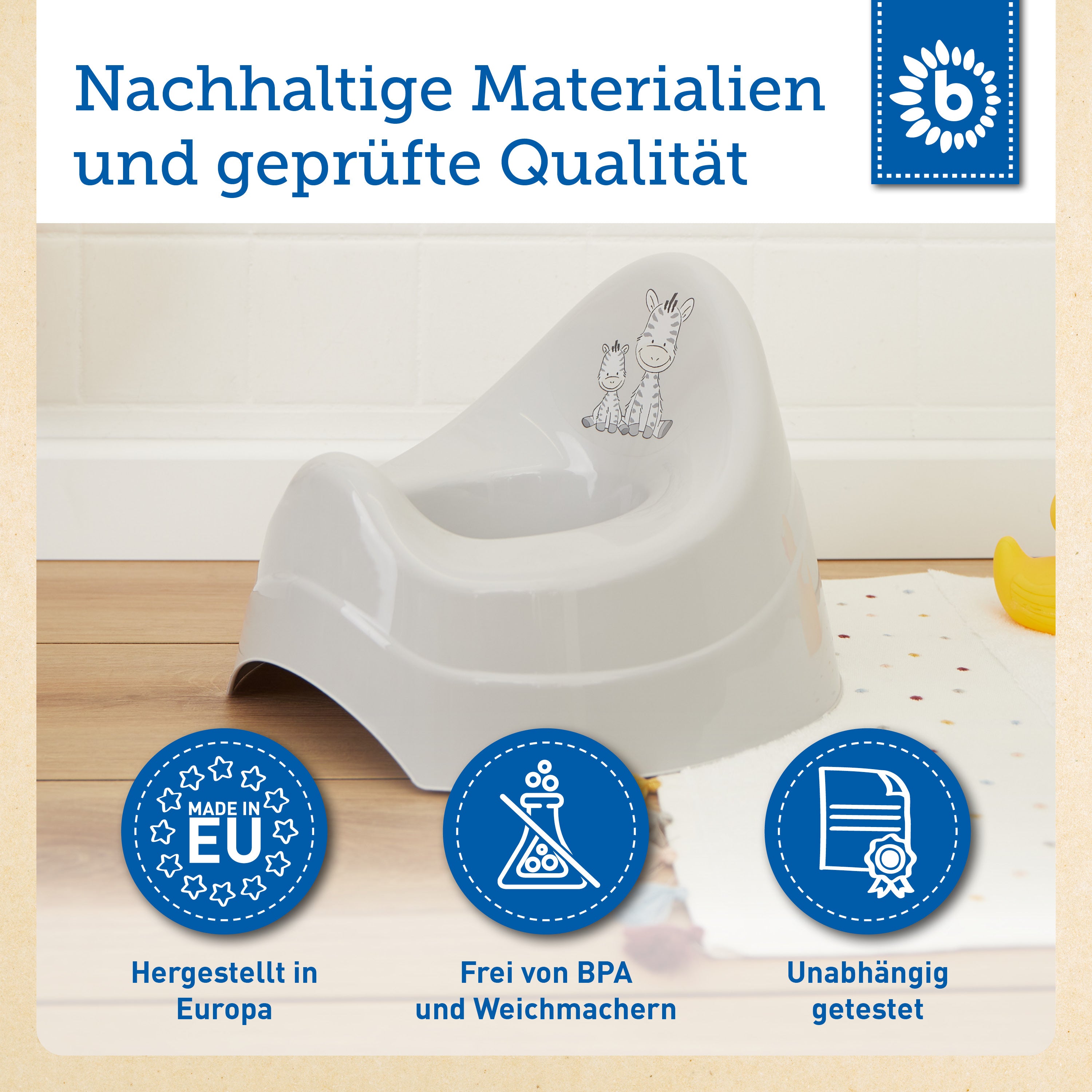 Pot zèbre avec musique