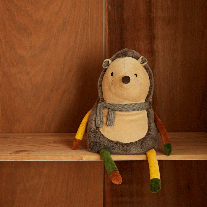 Figurine de jeu hérisson Piksi avec hochet