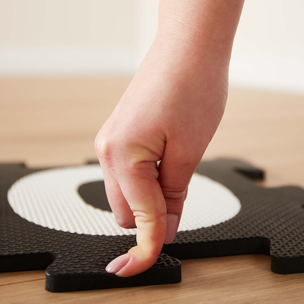 Tappetino puzzle numeri Black & White