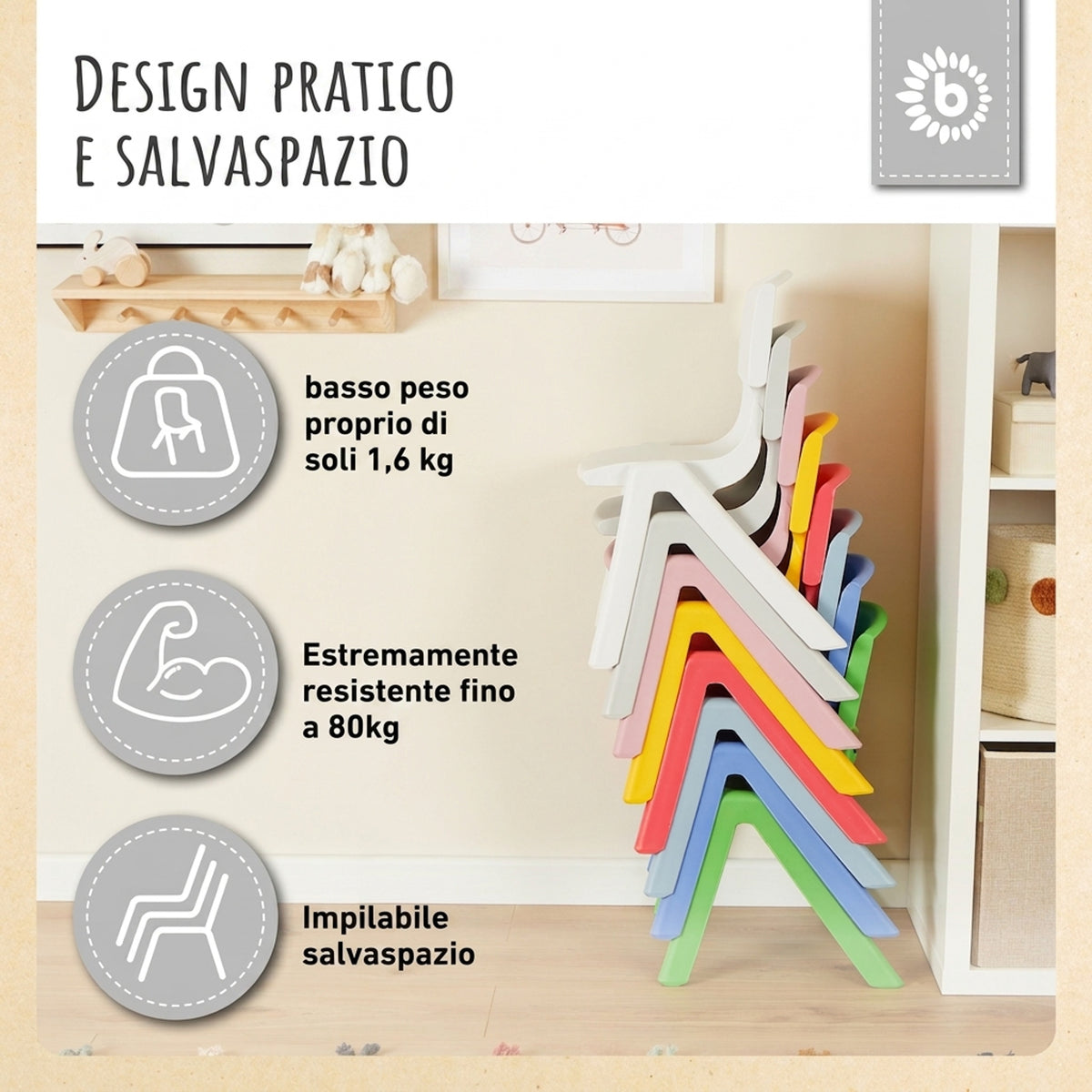 1x Kindertisch Silver & 4x Kinderstuhl Dreamy Rose - IT Infographic