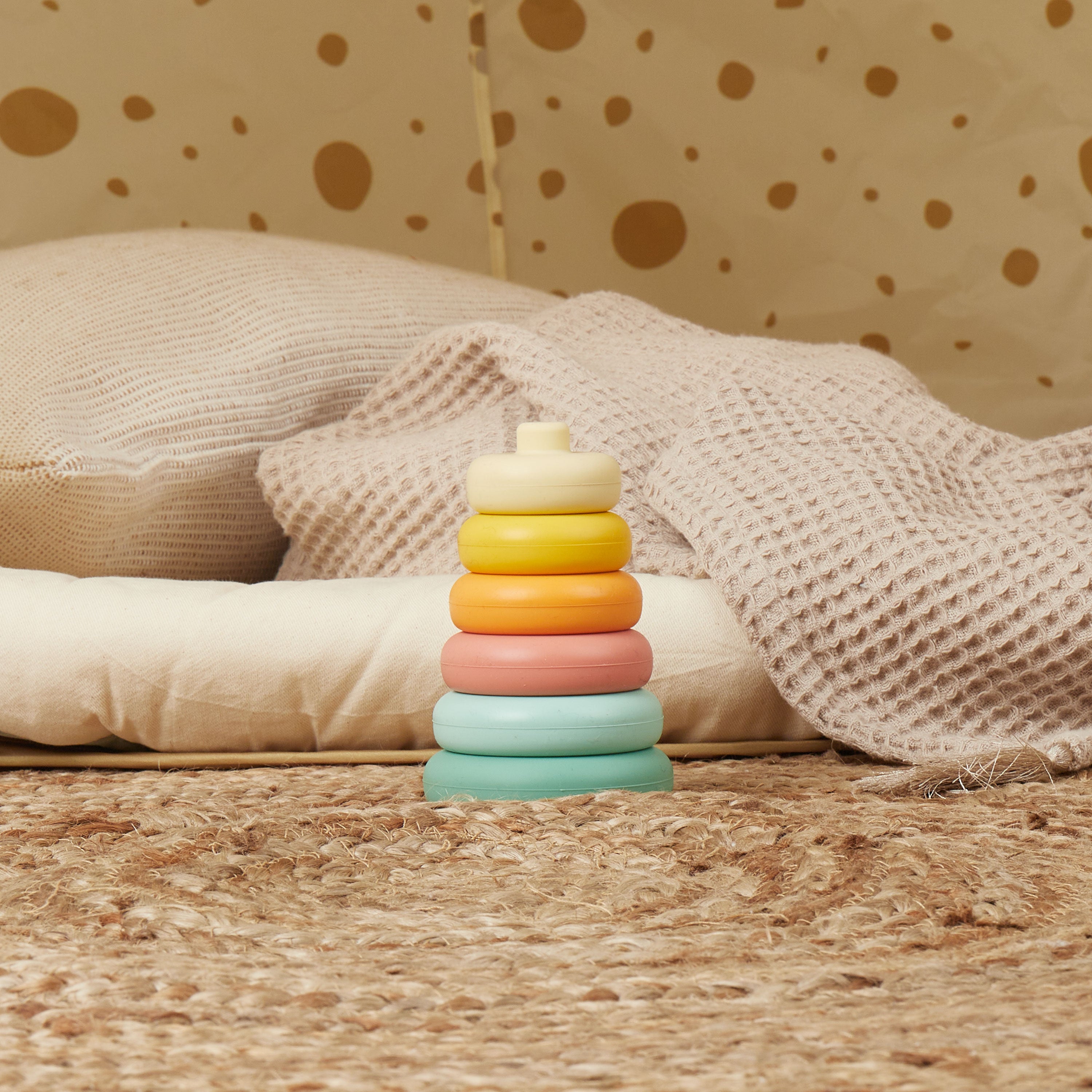 Tour à empiler en silicone Tropical Vibes