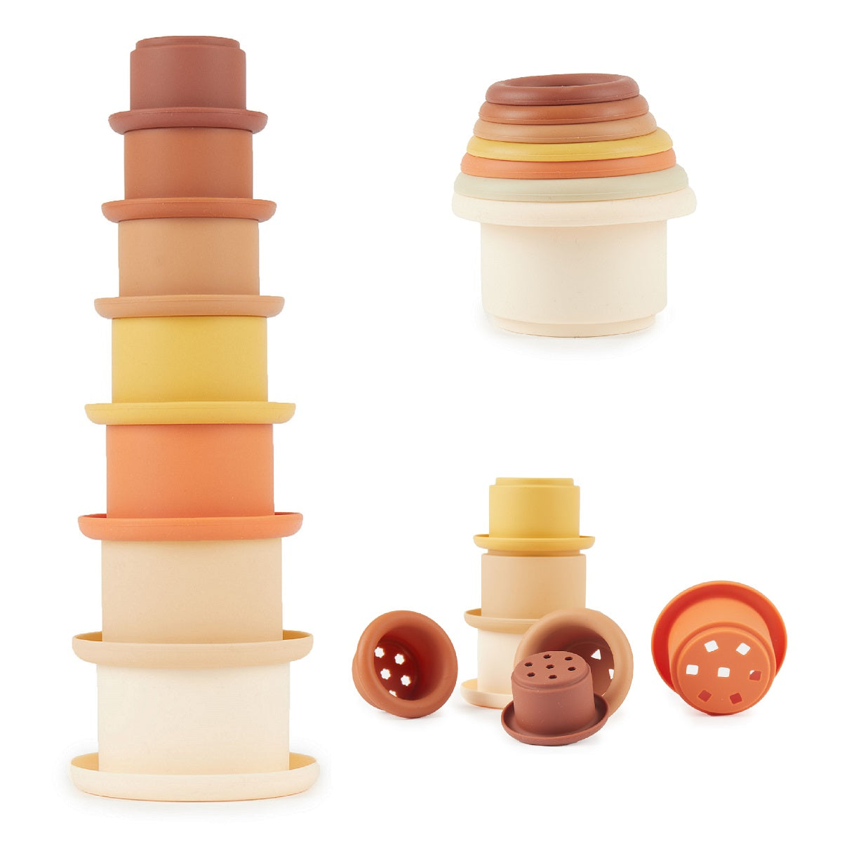 Silikon Stapelbecher Chocolate Bliss