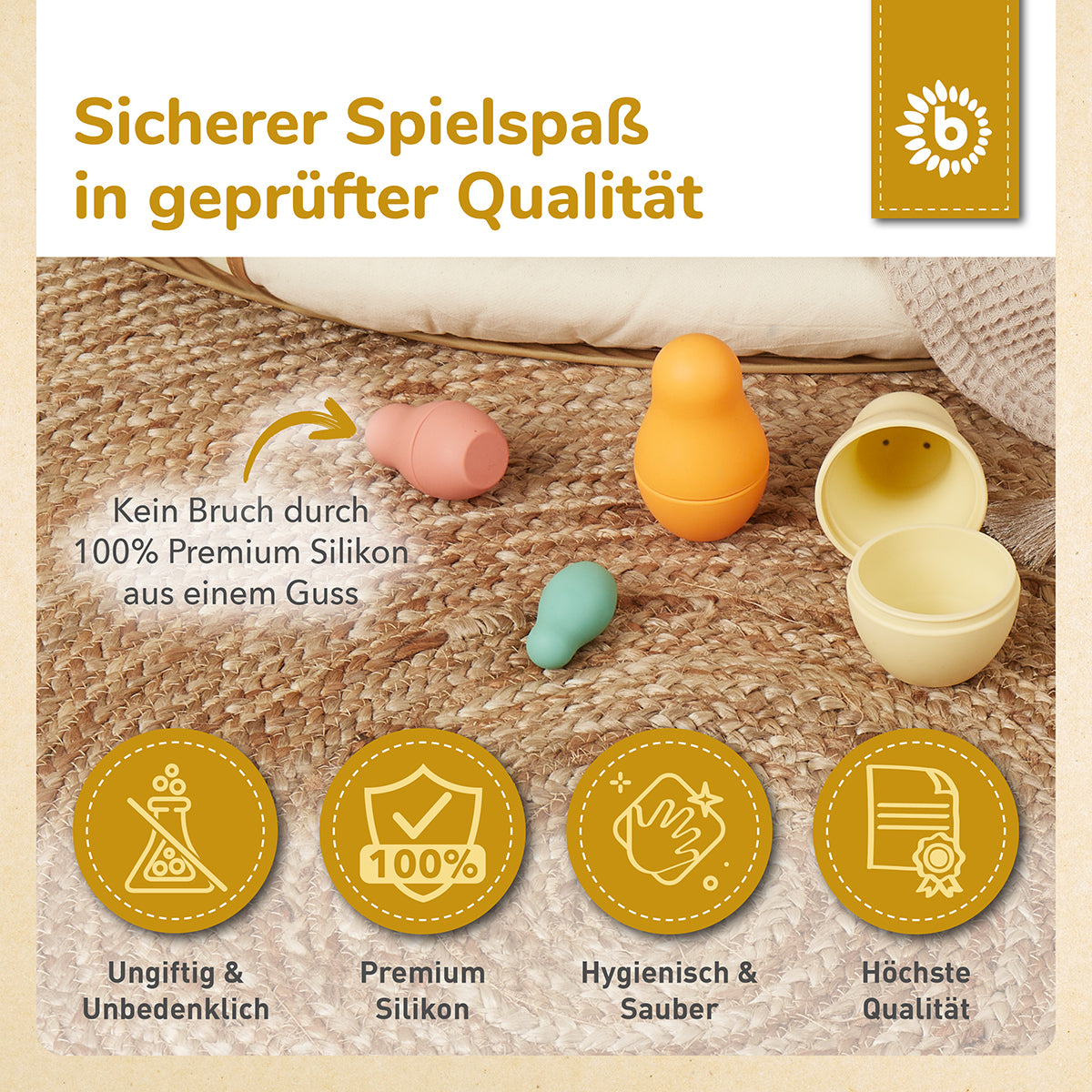 Matrioska in silicone Tropical Vibes