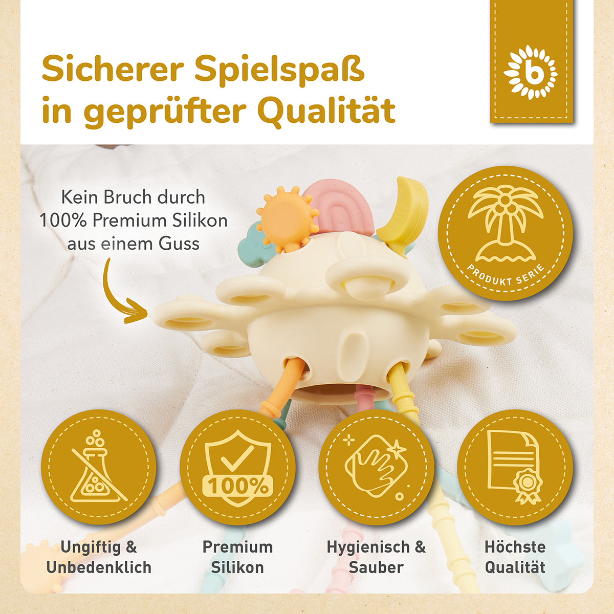 Pianeta attività in silicone banana