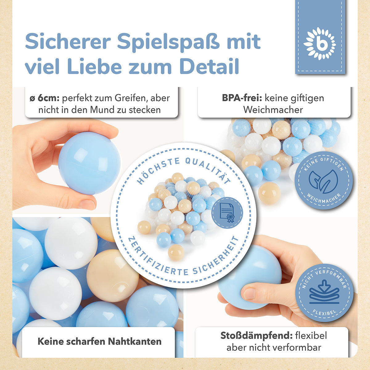 Palline Beach 100 pezzi