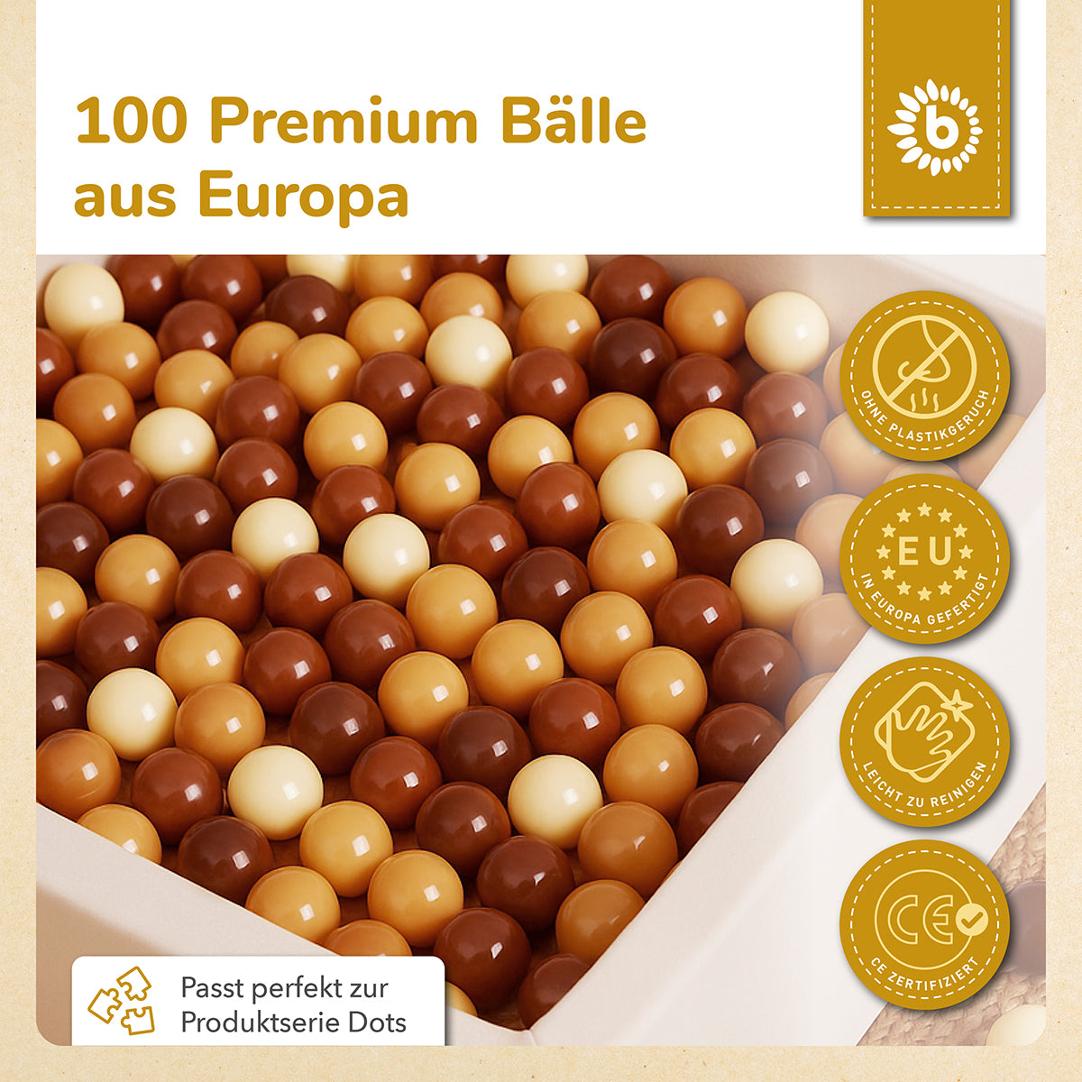 Palline Chocolate Bliss 100 pezzi
