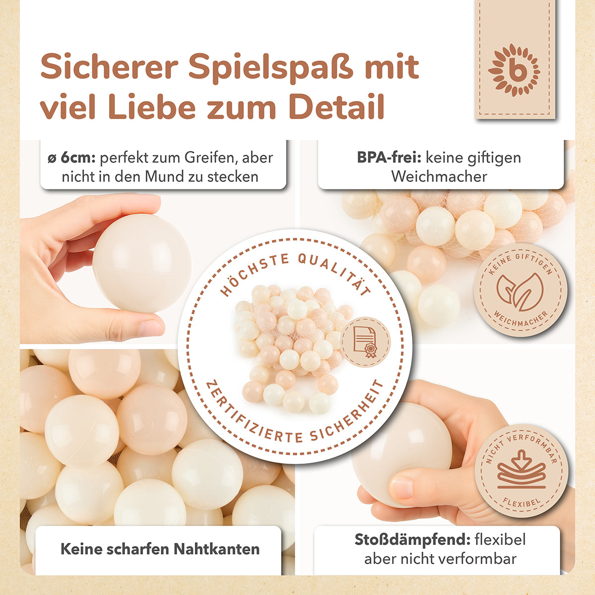 Palline Vintage Flowers 100 pezzi