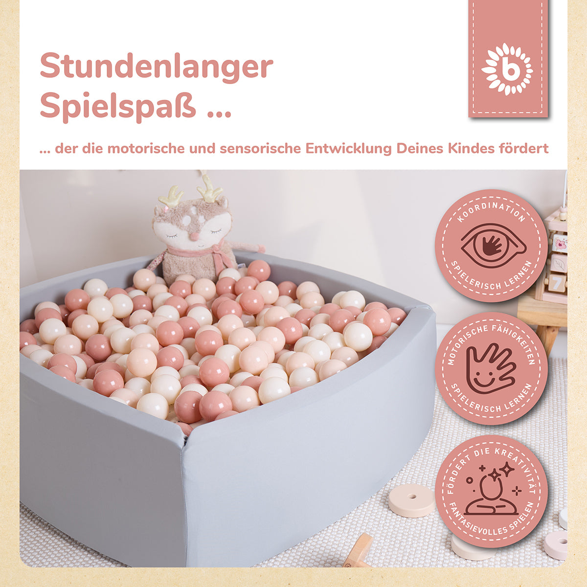 Palline Dreamy Flowers 100 pezzi