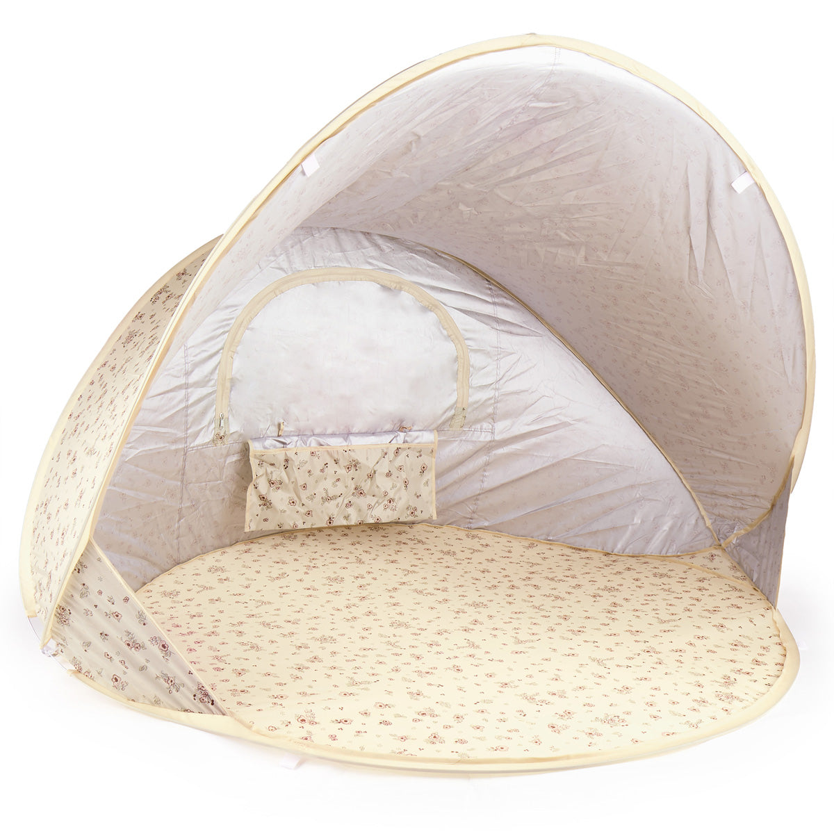 TENTE DE PLAGE POP UP VINTAGE FLOWERS