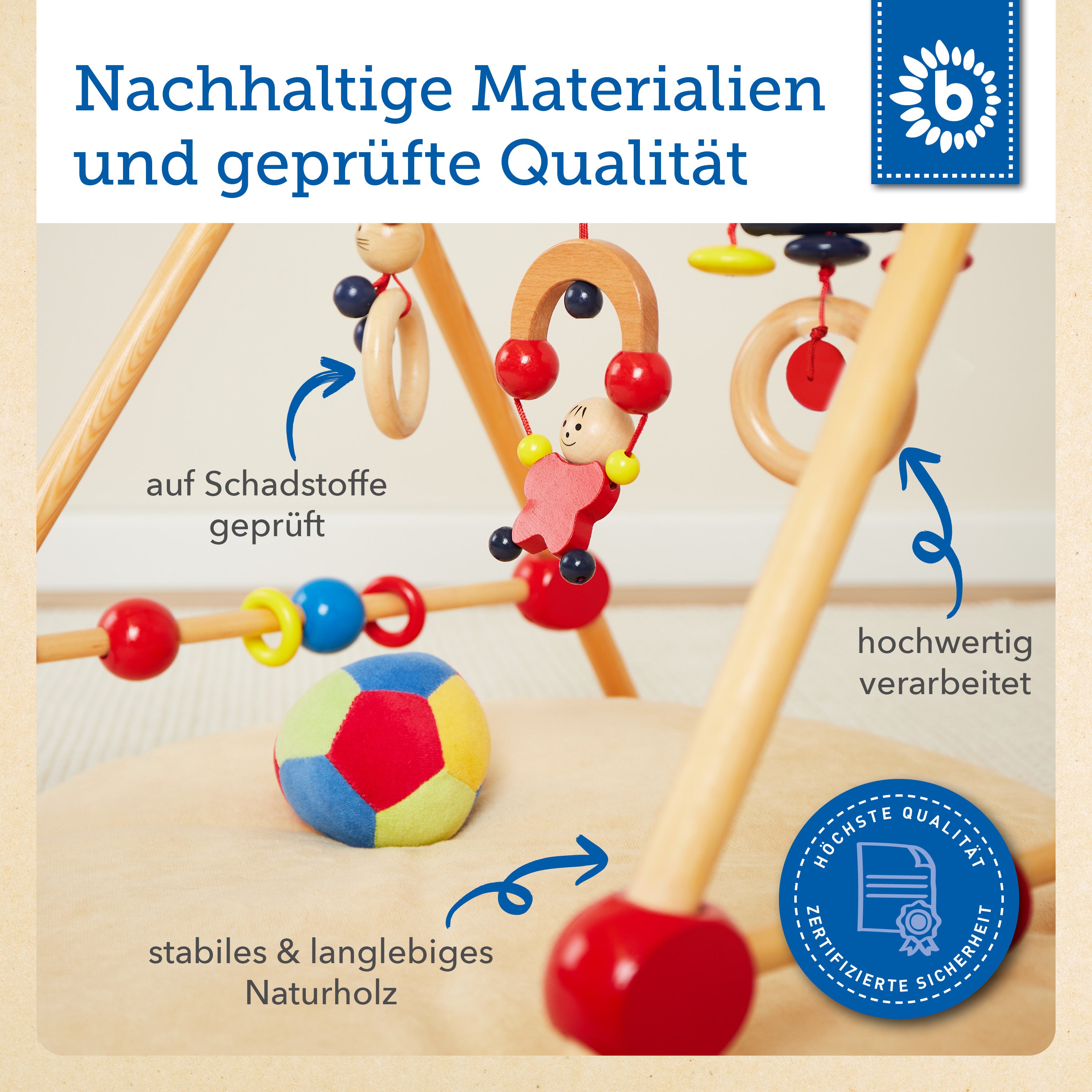 Arche d'éveil Gymnast - réglable en hauteur