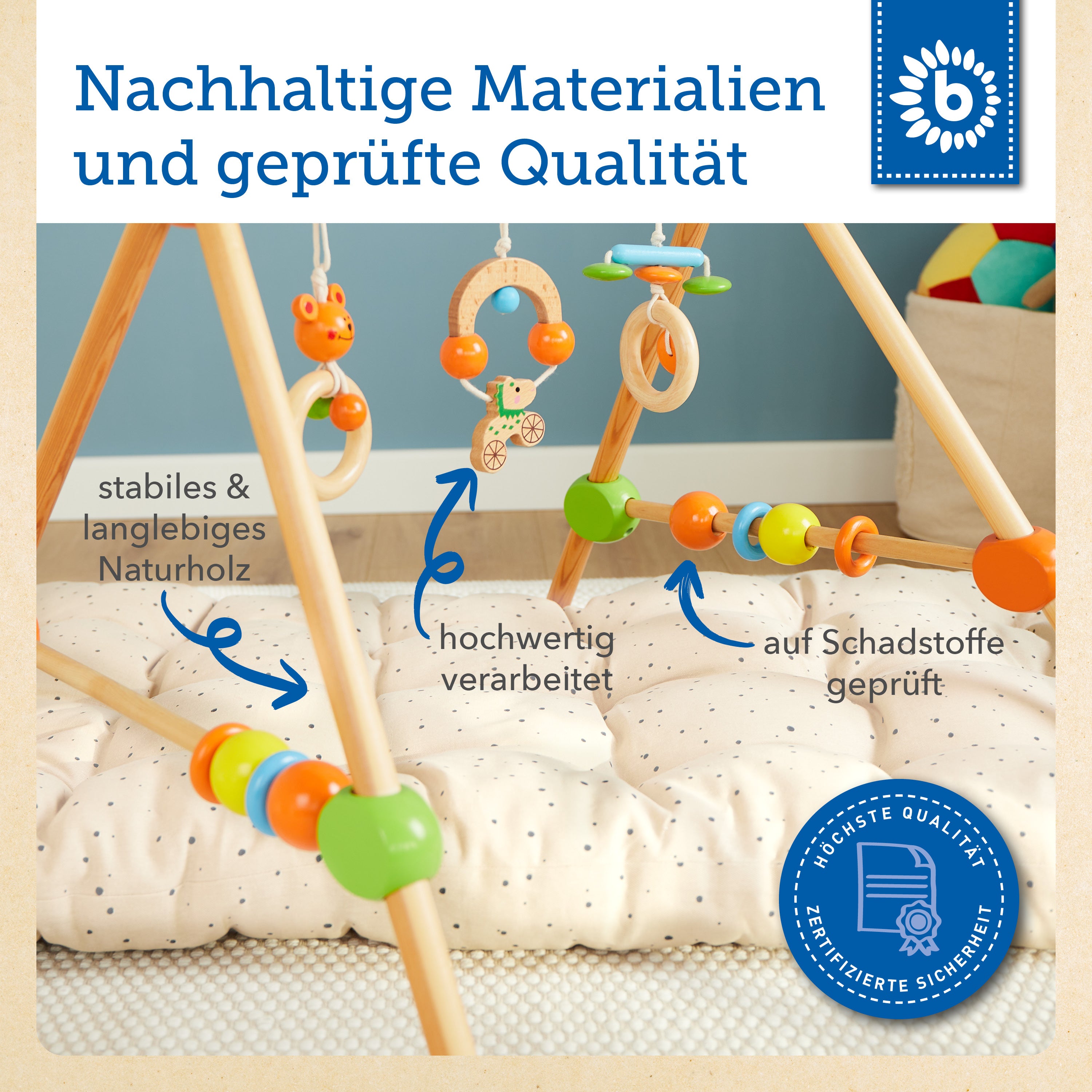 Arche d'éveil Trendy - réglable en hauteur