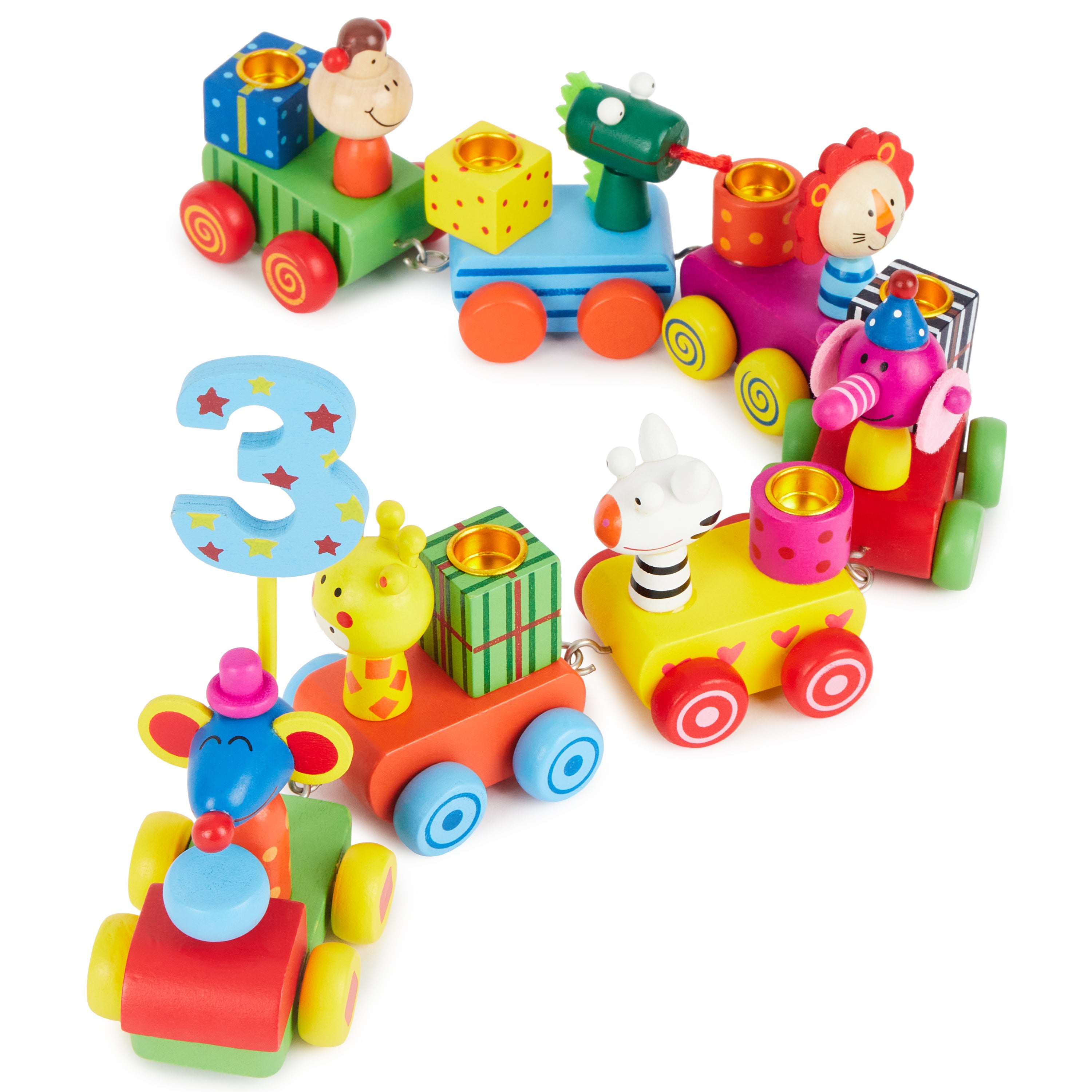 Train d'anniversaire Safari