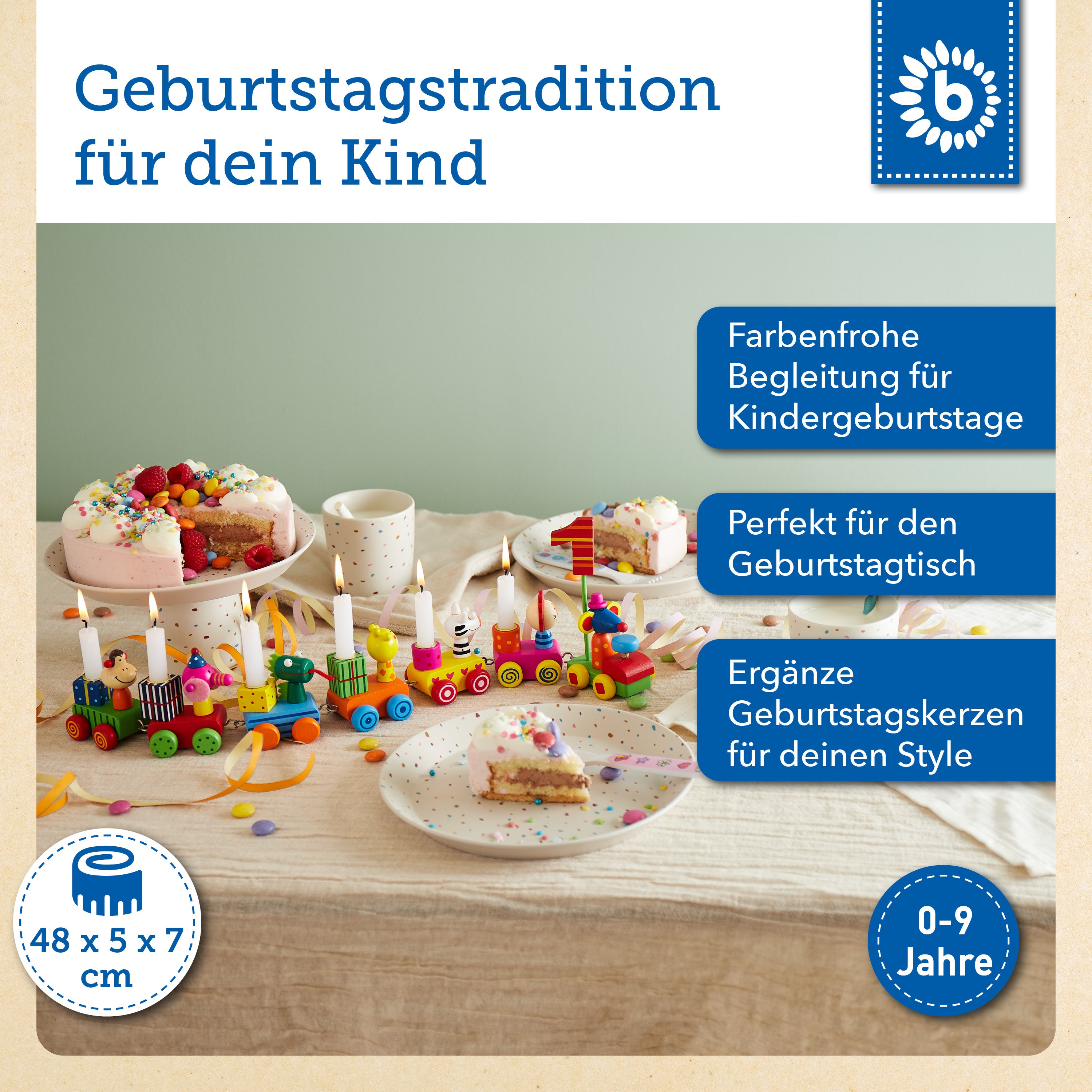 Train d'anniversaire Safari