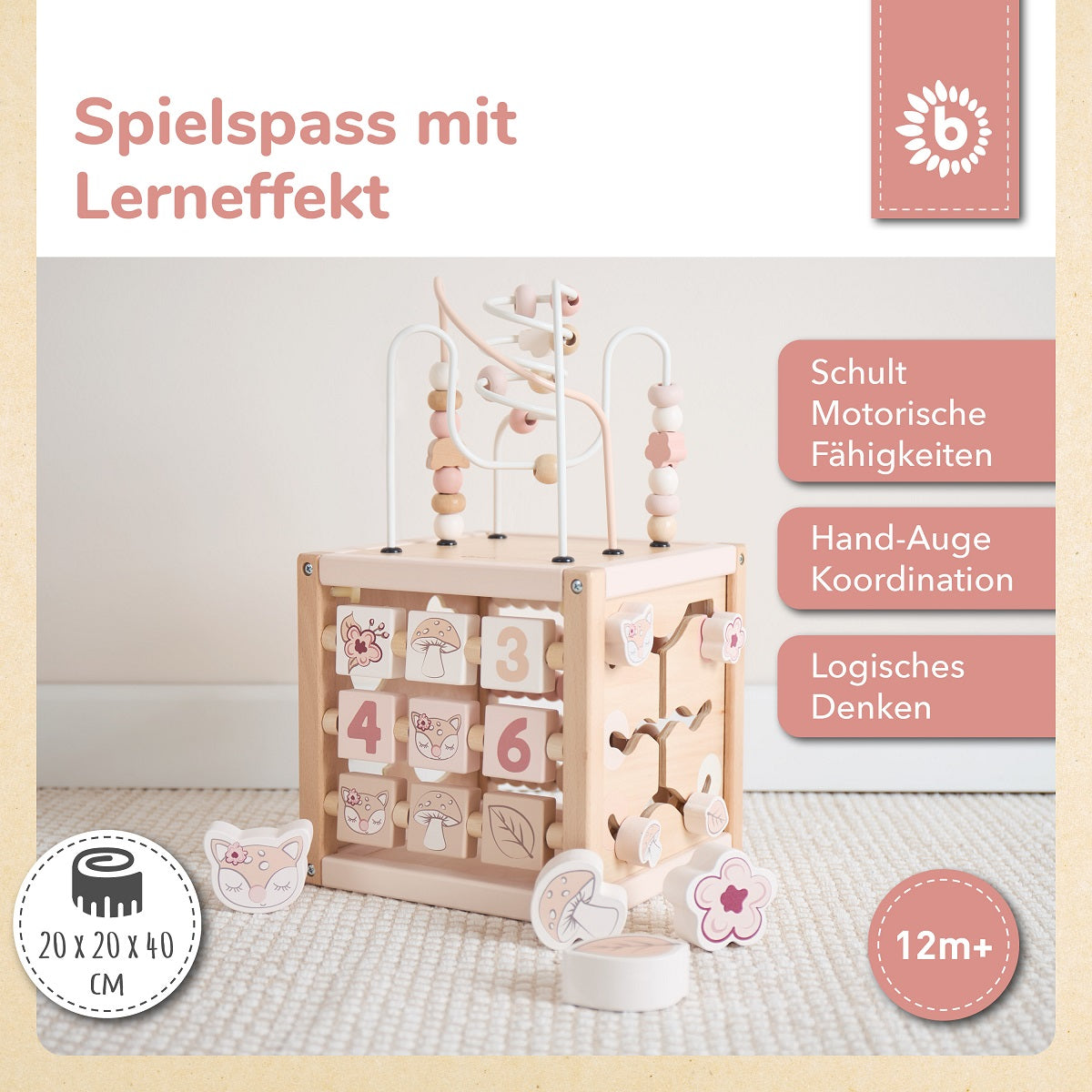 CUBO DELLE ATTIVITÀ CERBIATTA ELLA FSC®