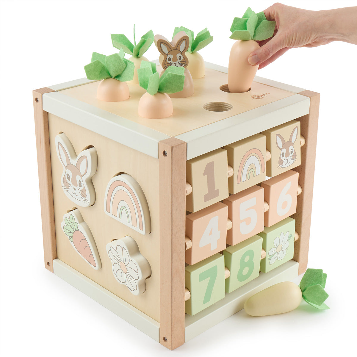 Cubo delle attività Coniglietto Fine XXL