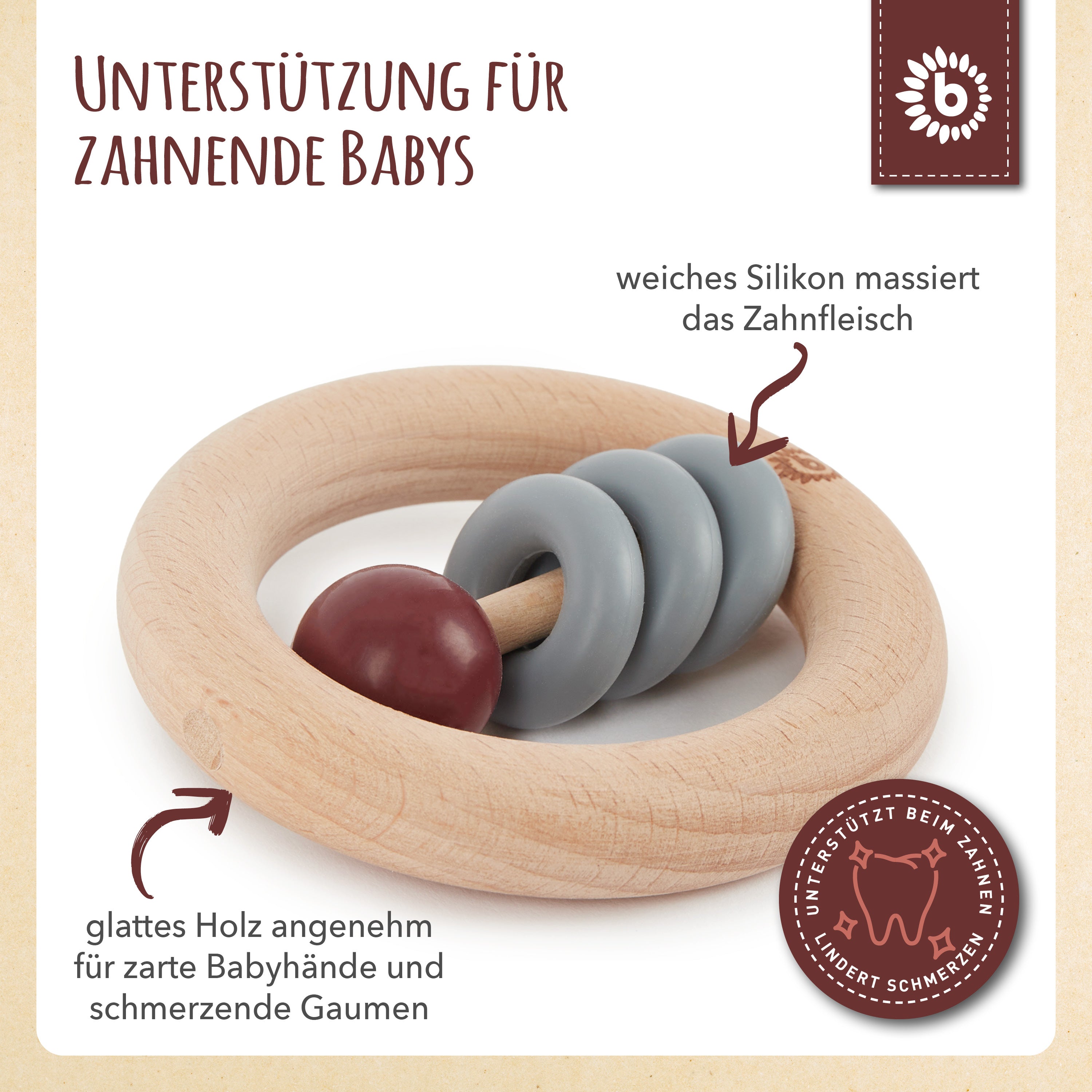 Anello da dentizione Hazy