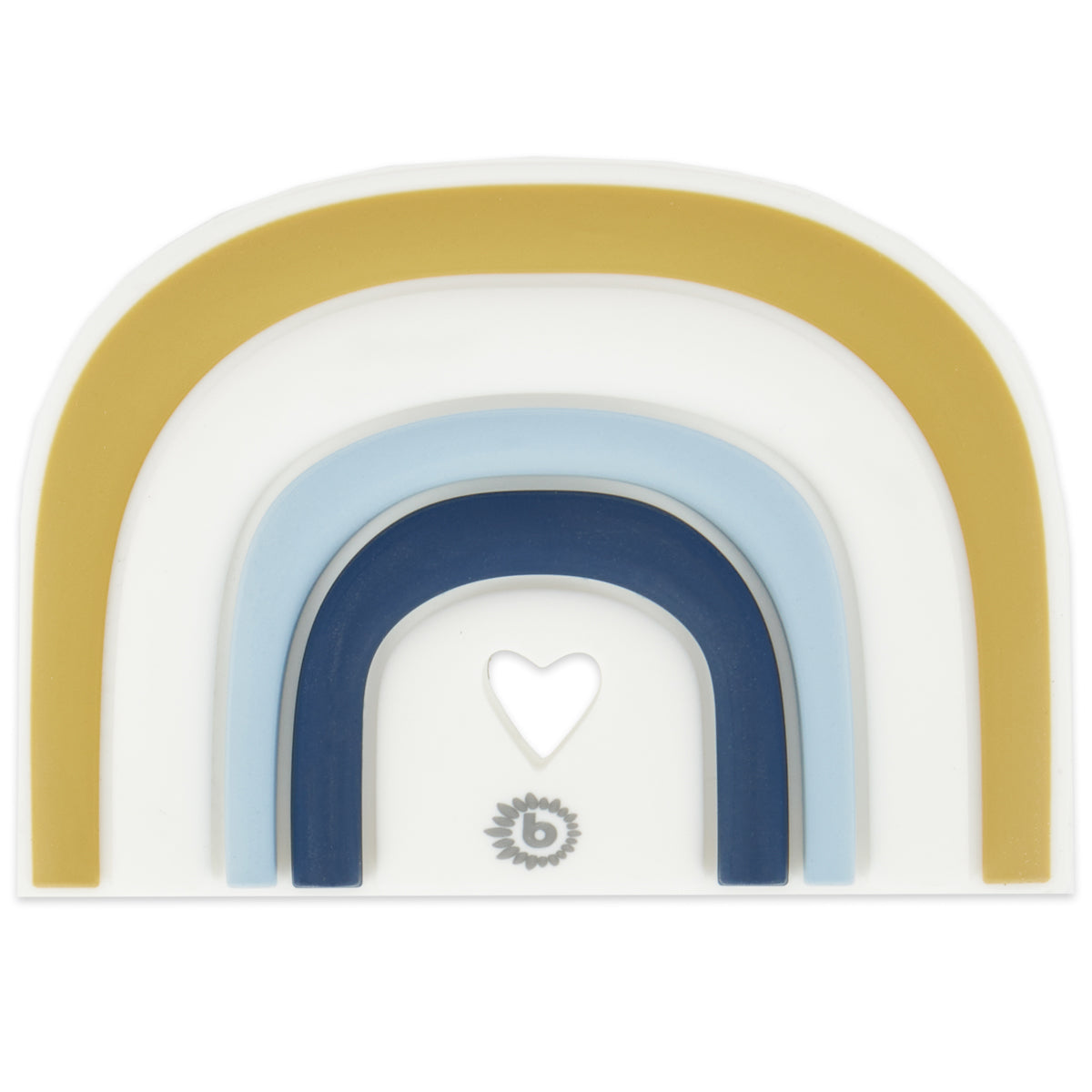 Anneau de dentition arc-en-ciel en silicone