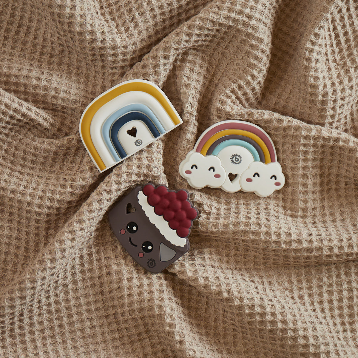 Anello da dentizione Torta in silicone