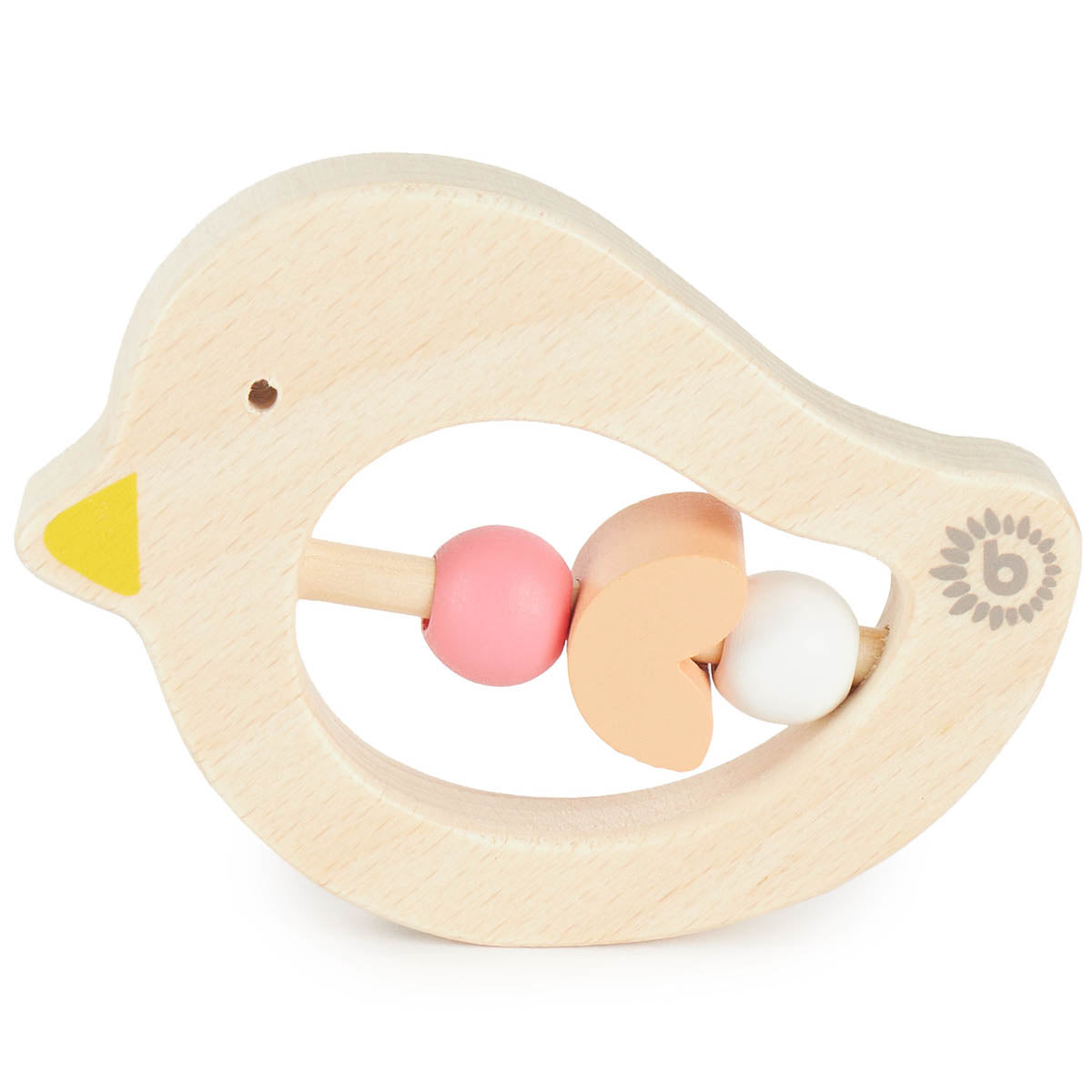 Anneau de dentition oiseau rose