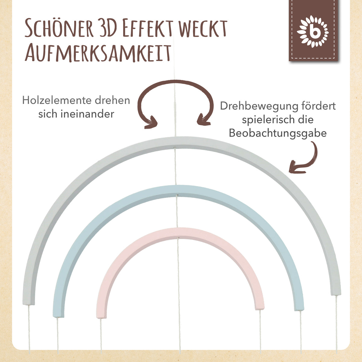 Mobile in legno Riccio