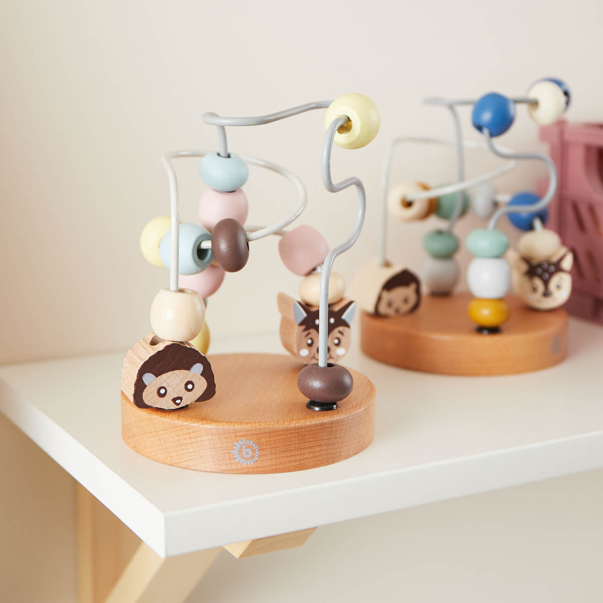 Mini labirinto di motricità animali del bosco rose