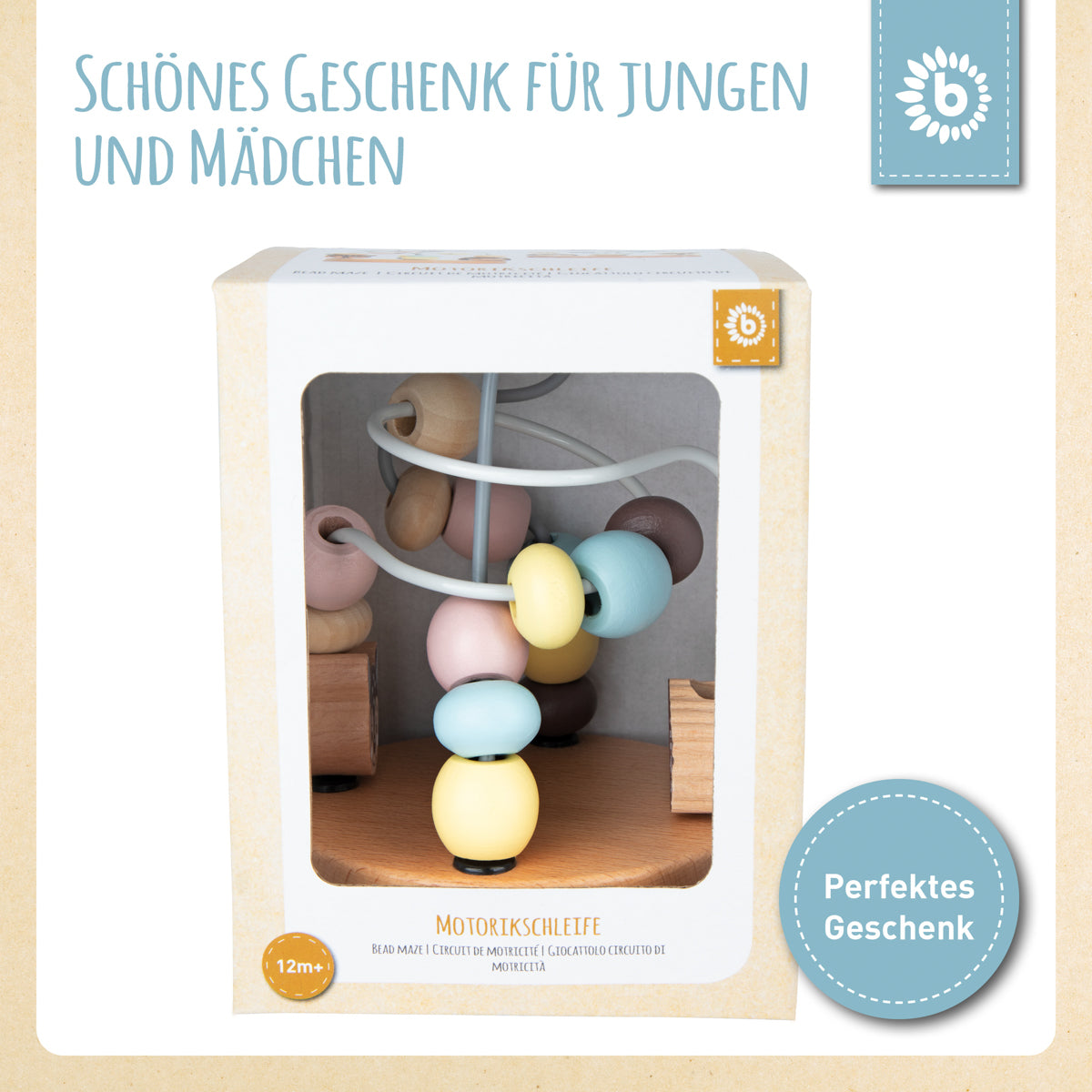 Mini labirinto di motricità animali del bosco rose