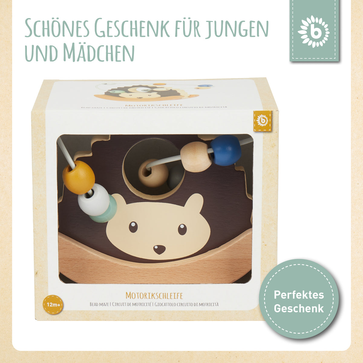 Pista per motricità con dondolo riccio