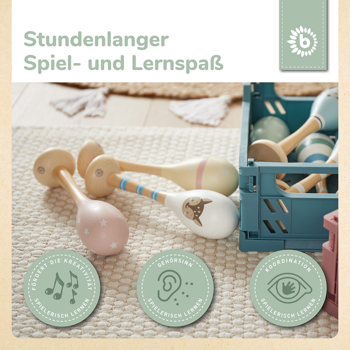 Maracas lot de 2 reef