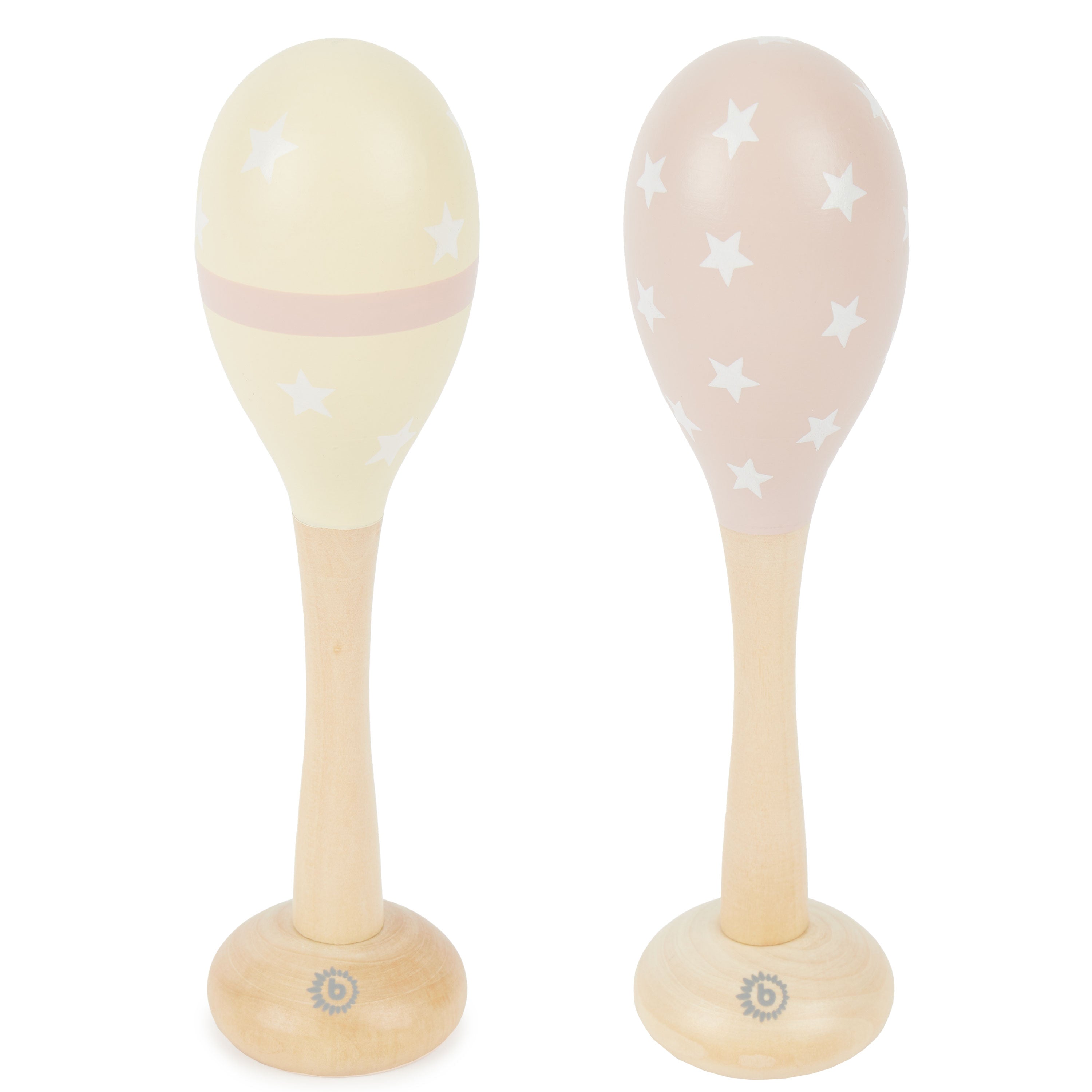 Maracas lot de 2 dreamy rose