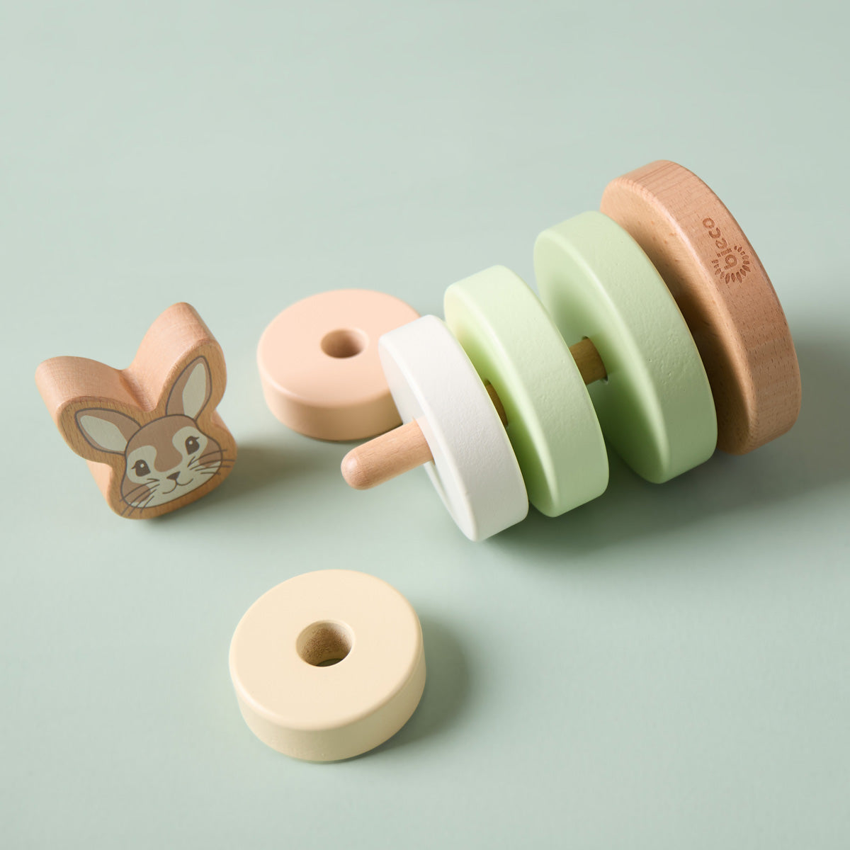 TOUR À EMPILER LAPIN FINE FSC®