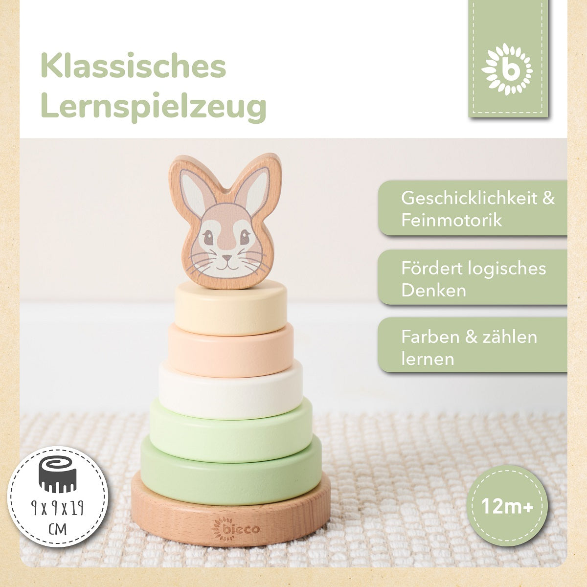 TORRE IMPILABILE CONIGLIETTO FINE FSC®