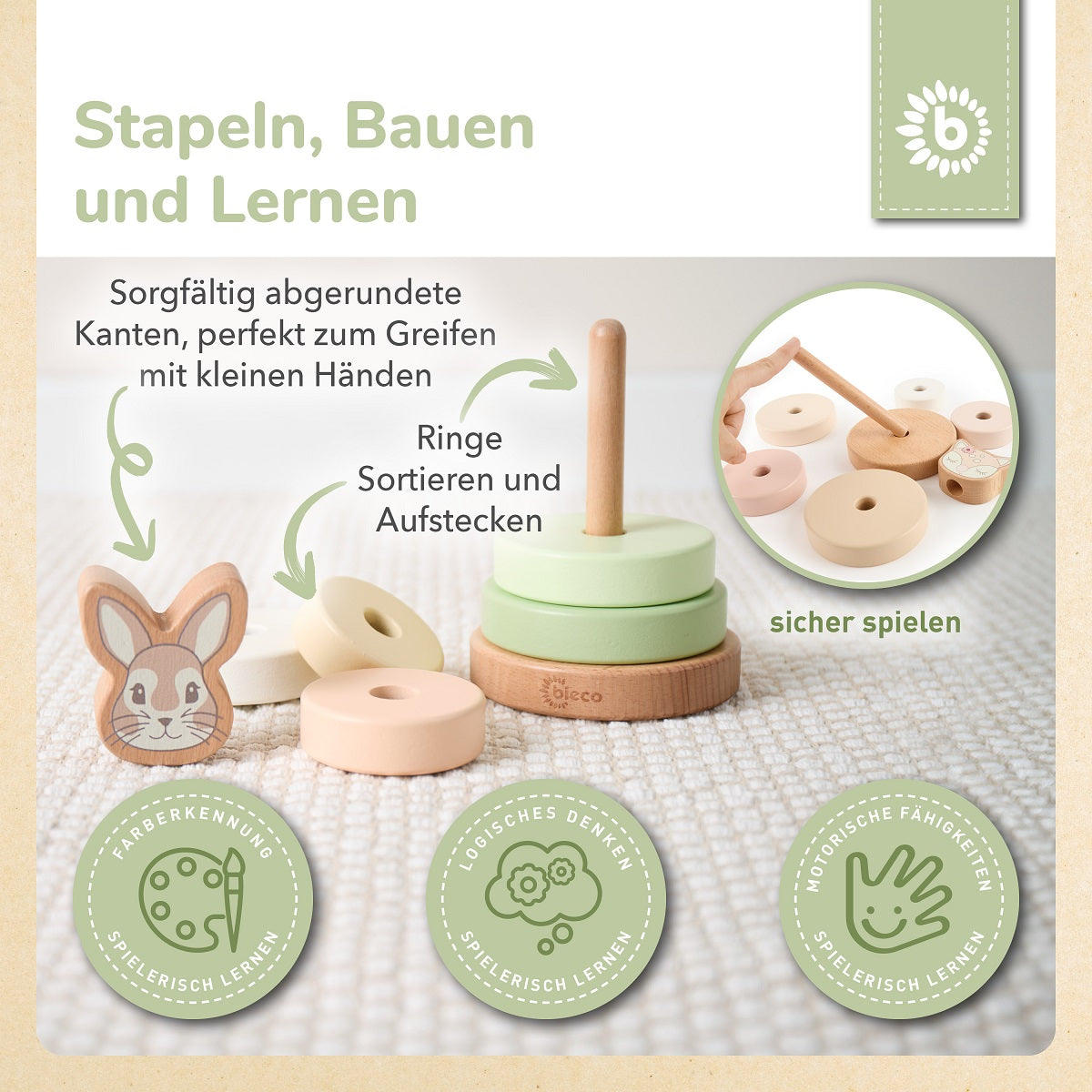 TORRE IMPILABILE CONIGLIETTO FINE FSC®