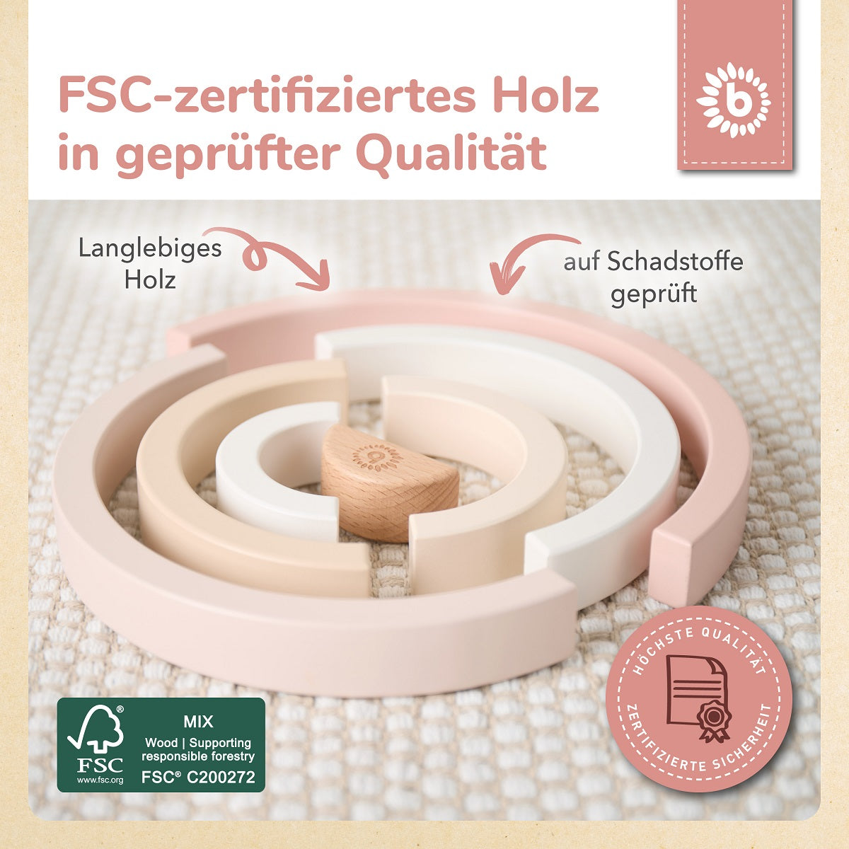 Arcobaleno Cerbiatta Ella FSC®