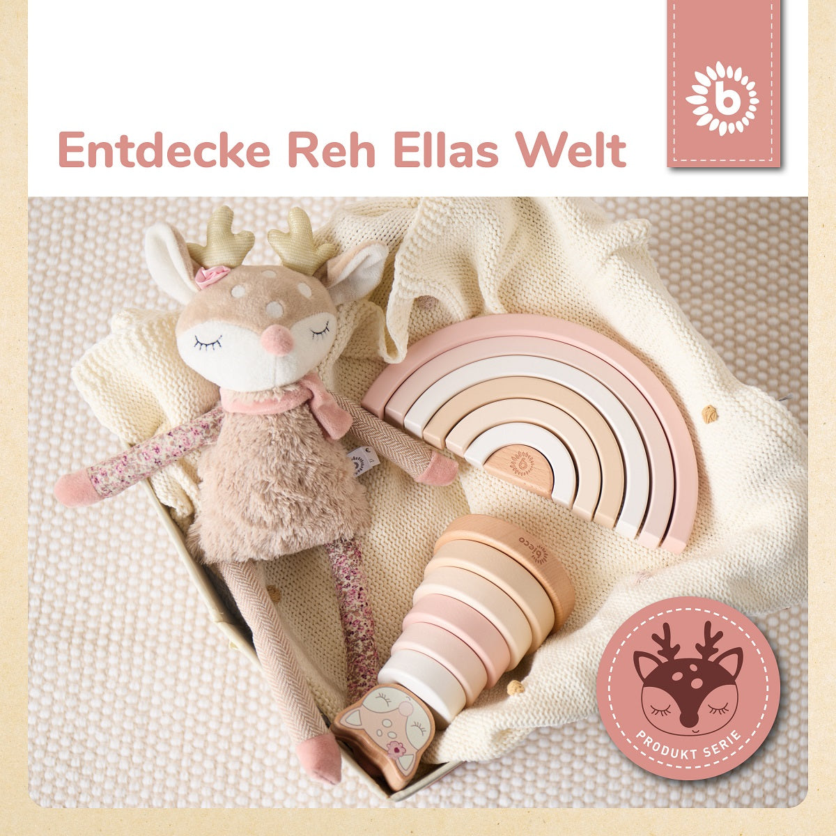 Arcobaleno Cerbiatta Ella FSC®