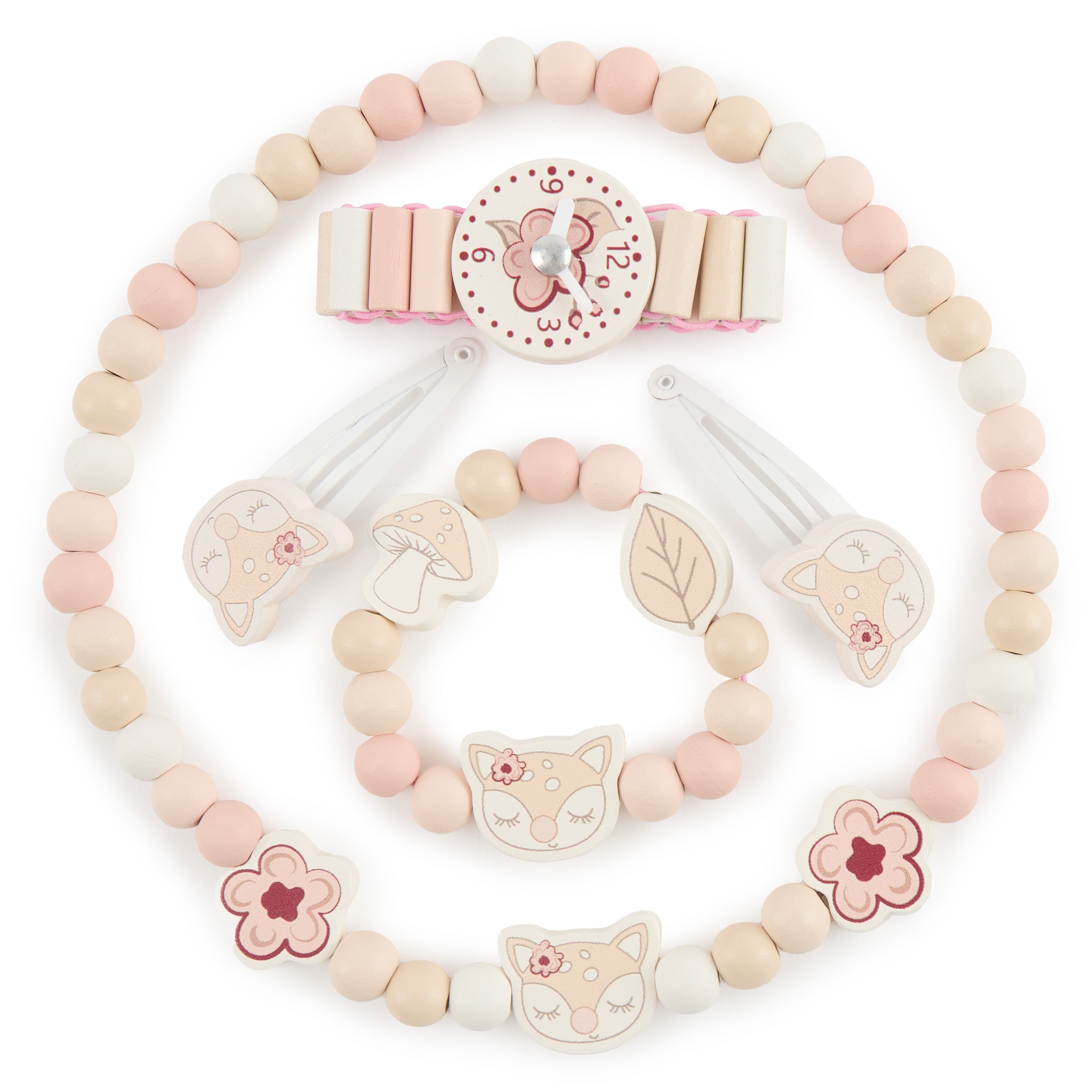 Set de bijoux en bois Biche Ella FSC®