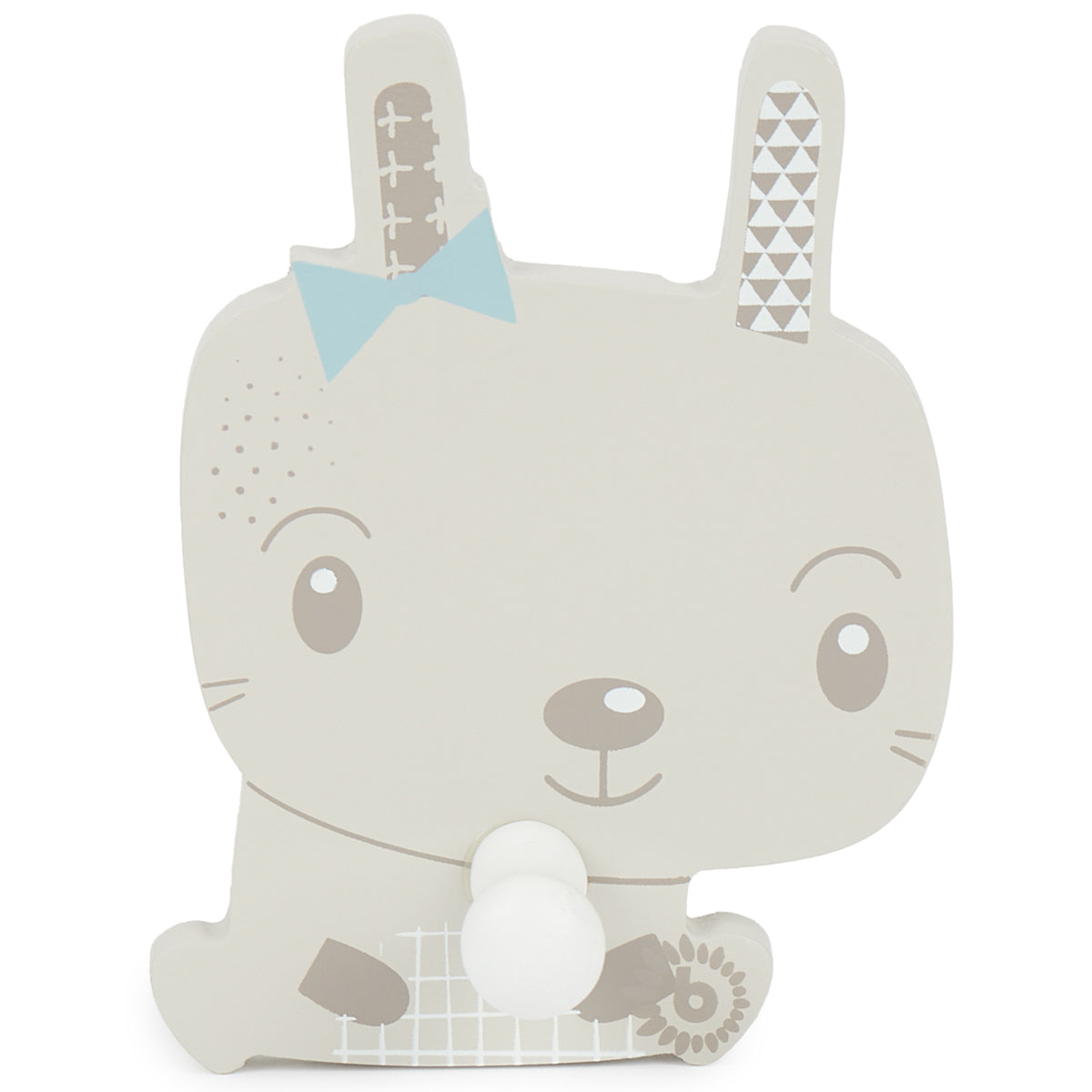 Patère murale lapin