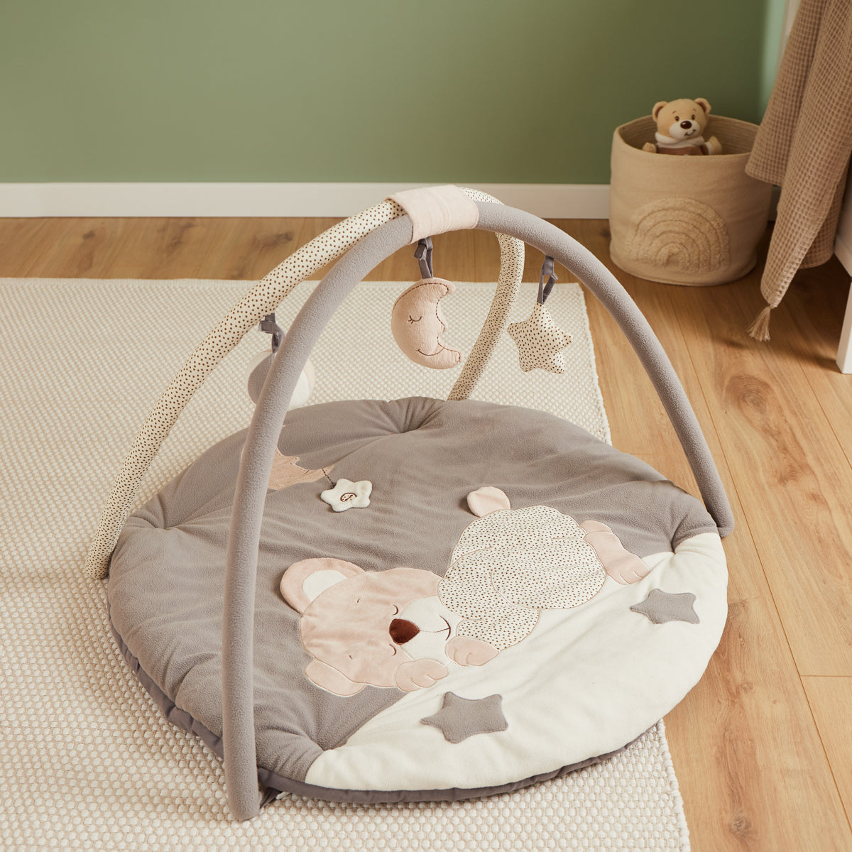 Tapis d'éveil avec arche d'éveil