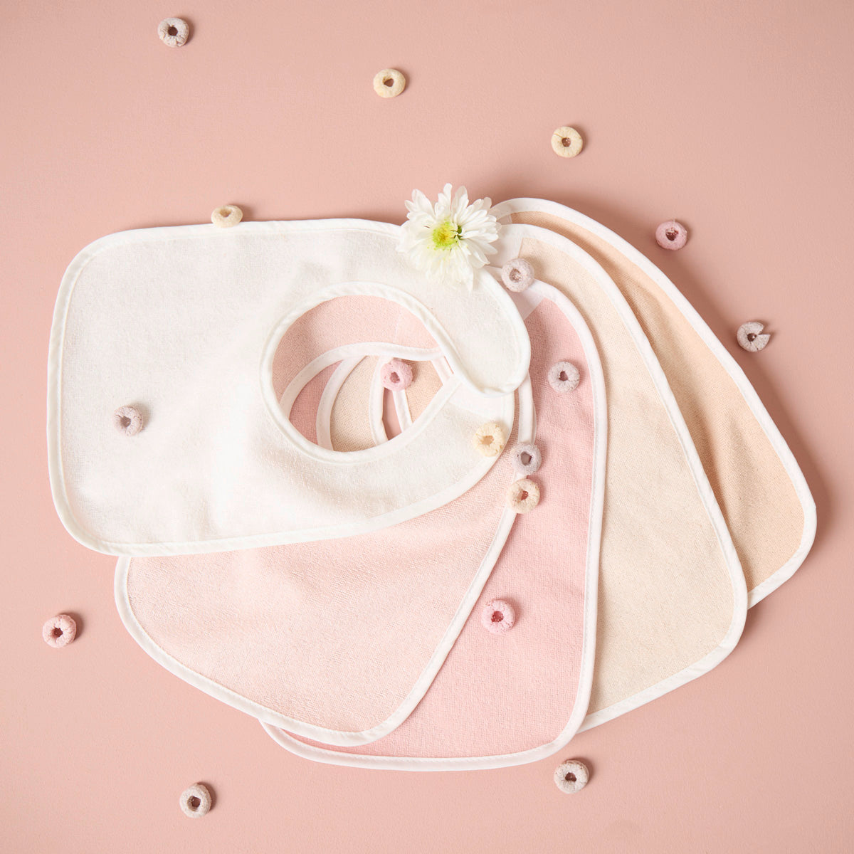 Lot de 5 bavoirs Ella