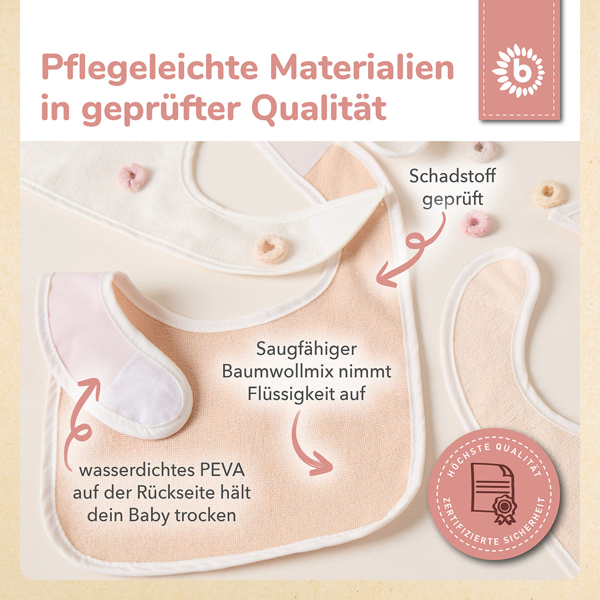 Set da 5 bavaglini Ella