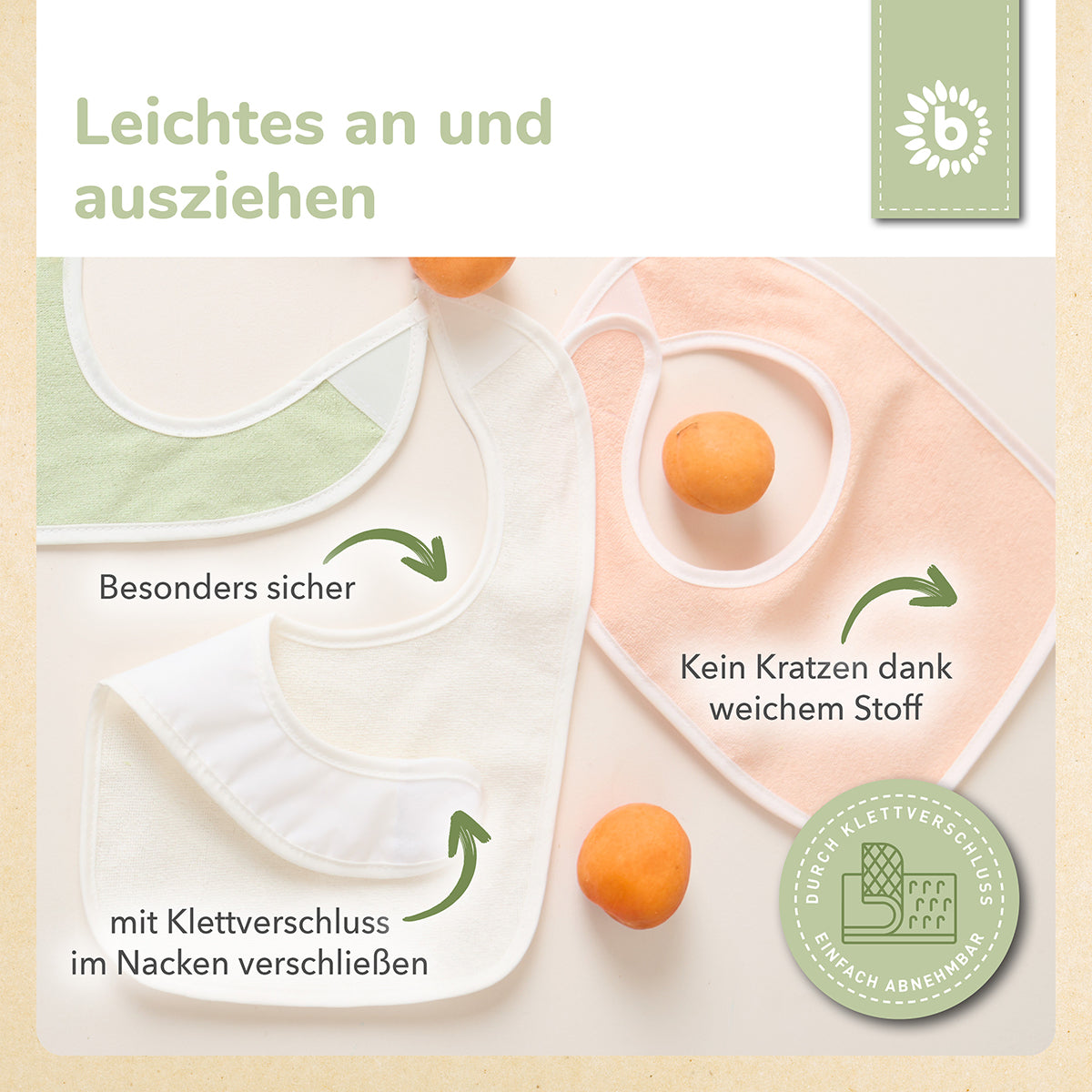 Lätzchen 5er Set Fine