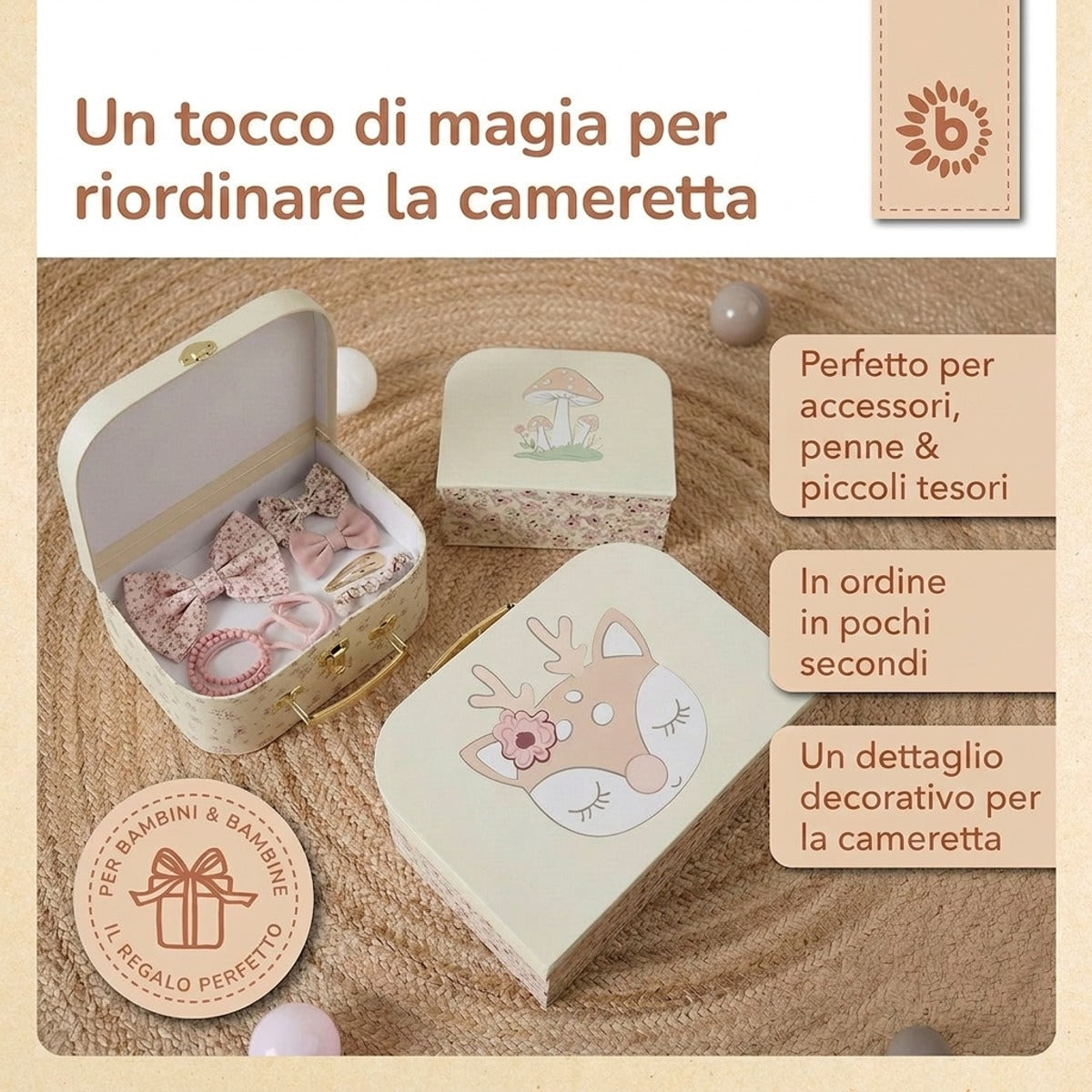 3er Kofferset Ella Vintage Flowers - IT Infographic